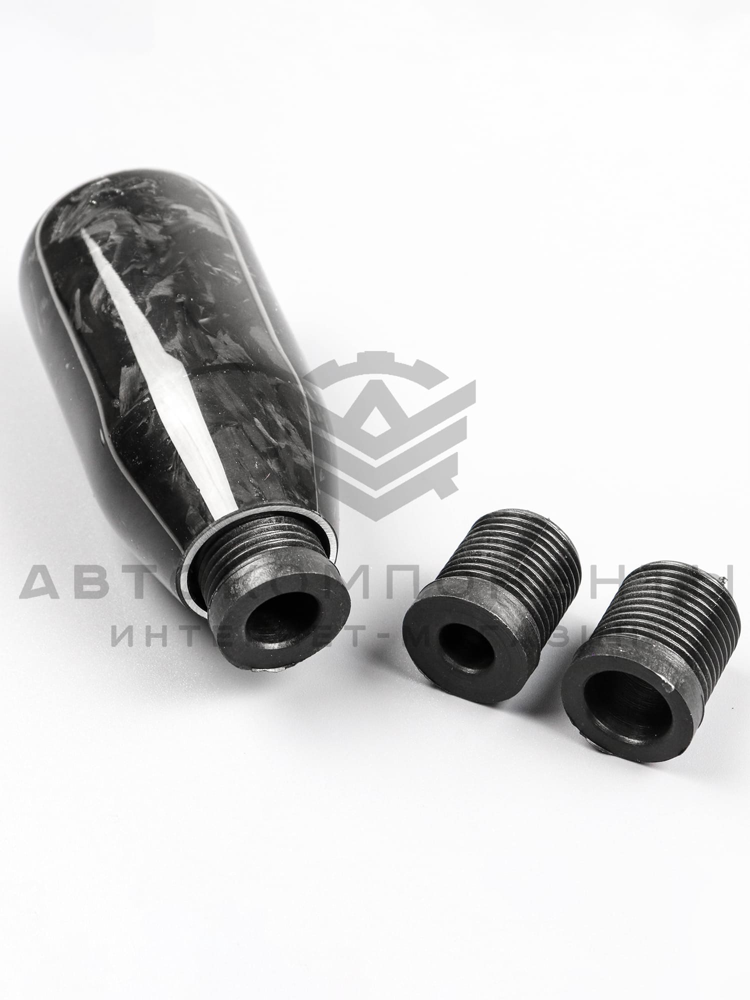 Ручка КПП "Forged M" (кованый карбон, универсальная)