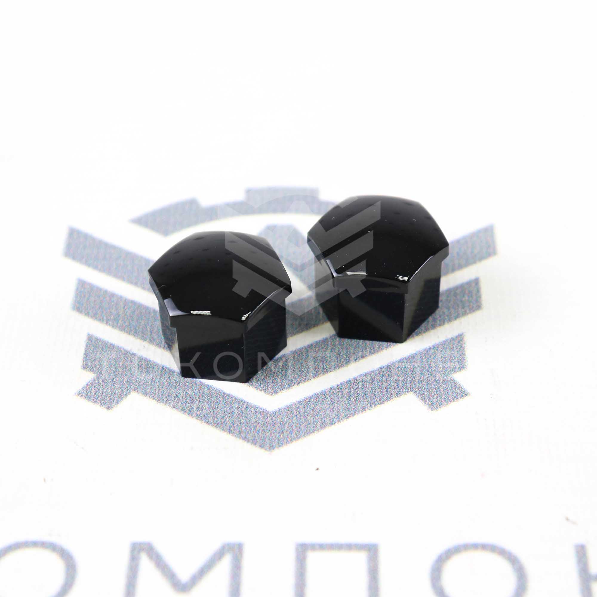 Пластиковые колпачки "Light Sport Wheels" (под 17 болты) на крепеж колеса (черные)