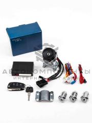 Замок зажигания (нового образца) с выкидным ключом в стиле Audi (без чипа) Лада Приора