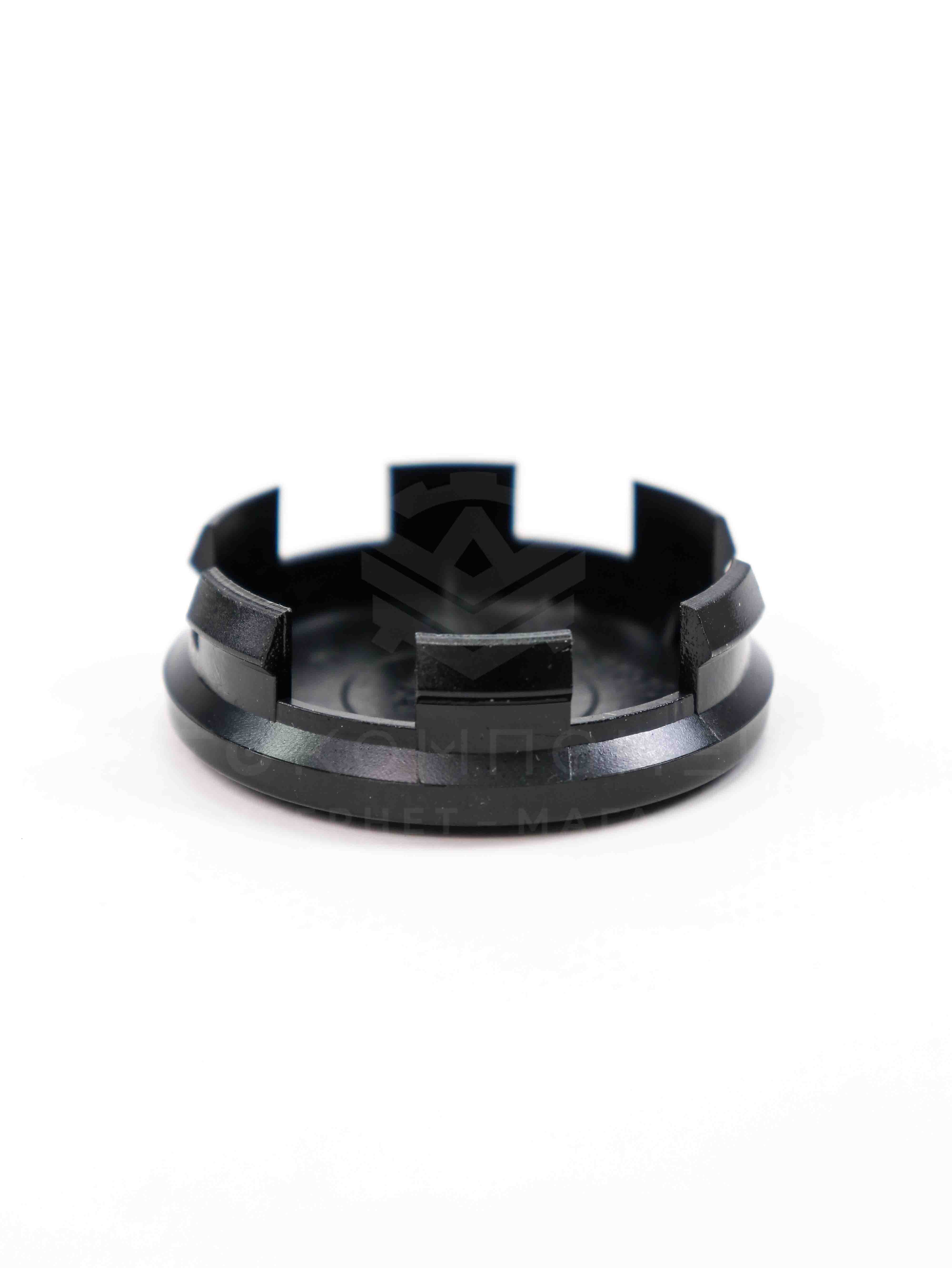 Колпачок (заглушка) ступицы колеса (под литой диск) Лада Приора (черный глянец)