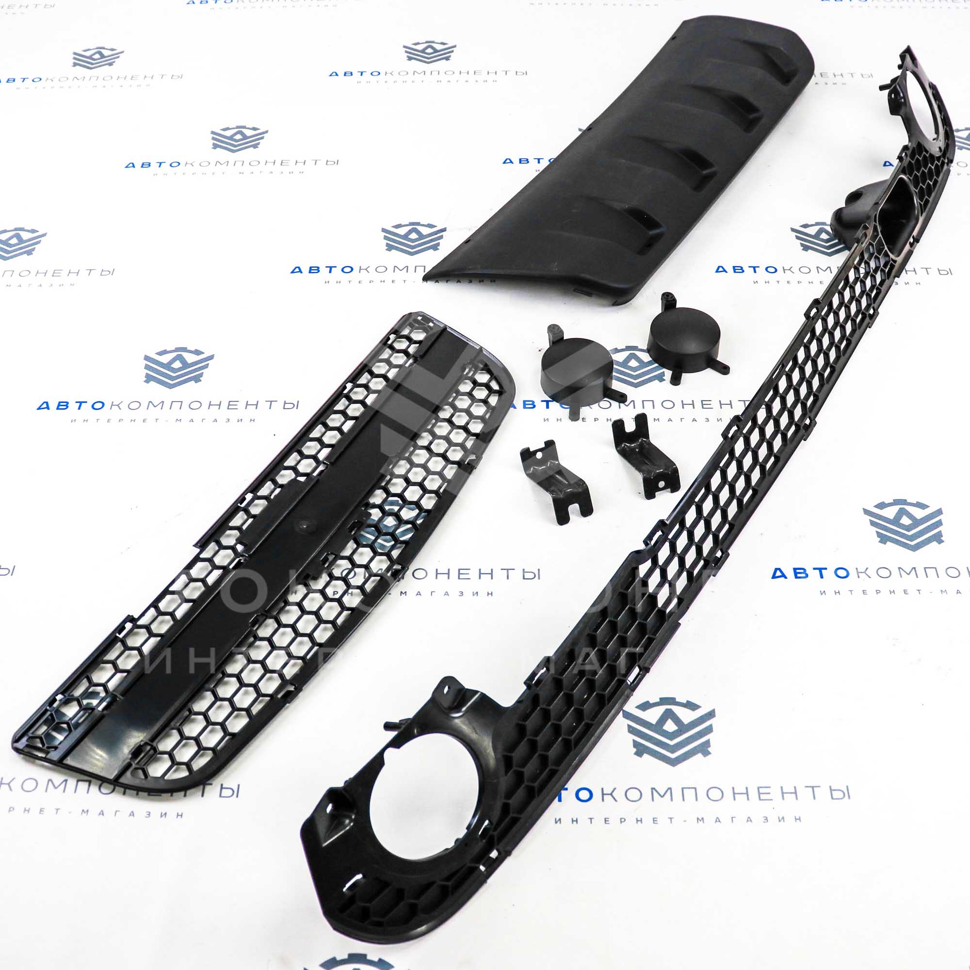 Передний бампер Бертоне (рестайлинг) Шевроле Нива в цвет кузова