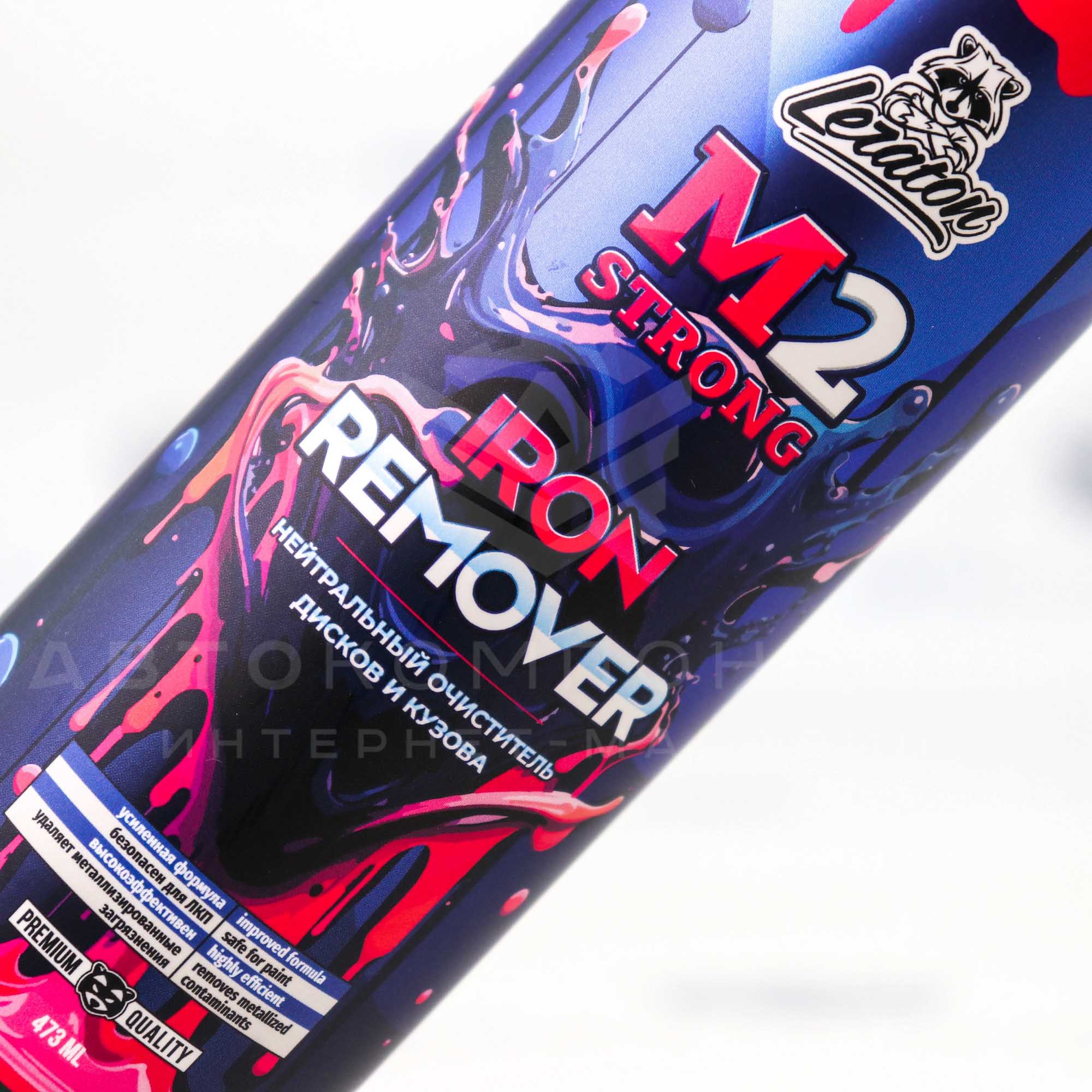 Iron Remover M2 Strong Нейтральный очиститель дисков и кузова (с индикацией) Leraton (473мл)