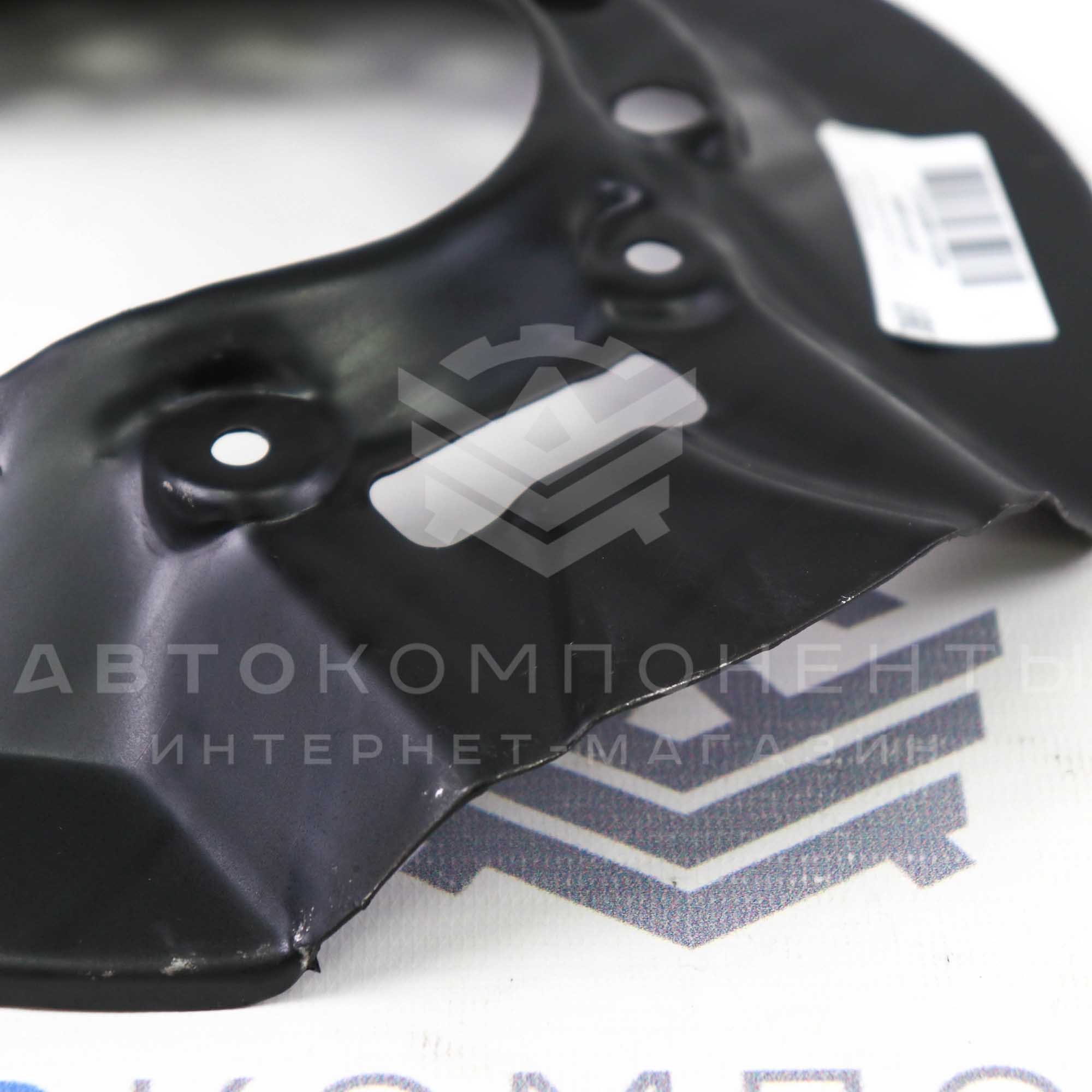 Защитный кожух переднего тормоза (левый) ВАЗ 2110-2112, Калина, Приора, Гранта