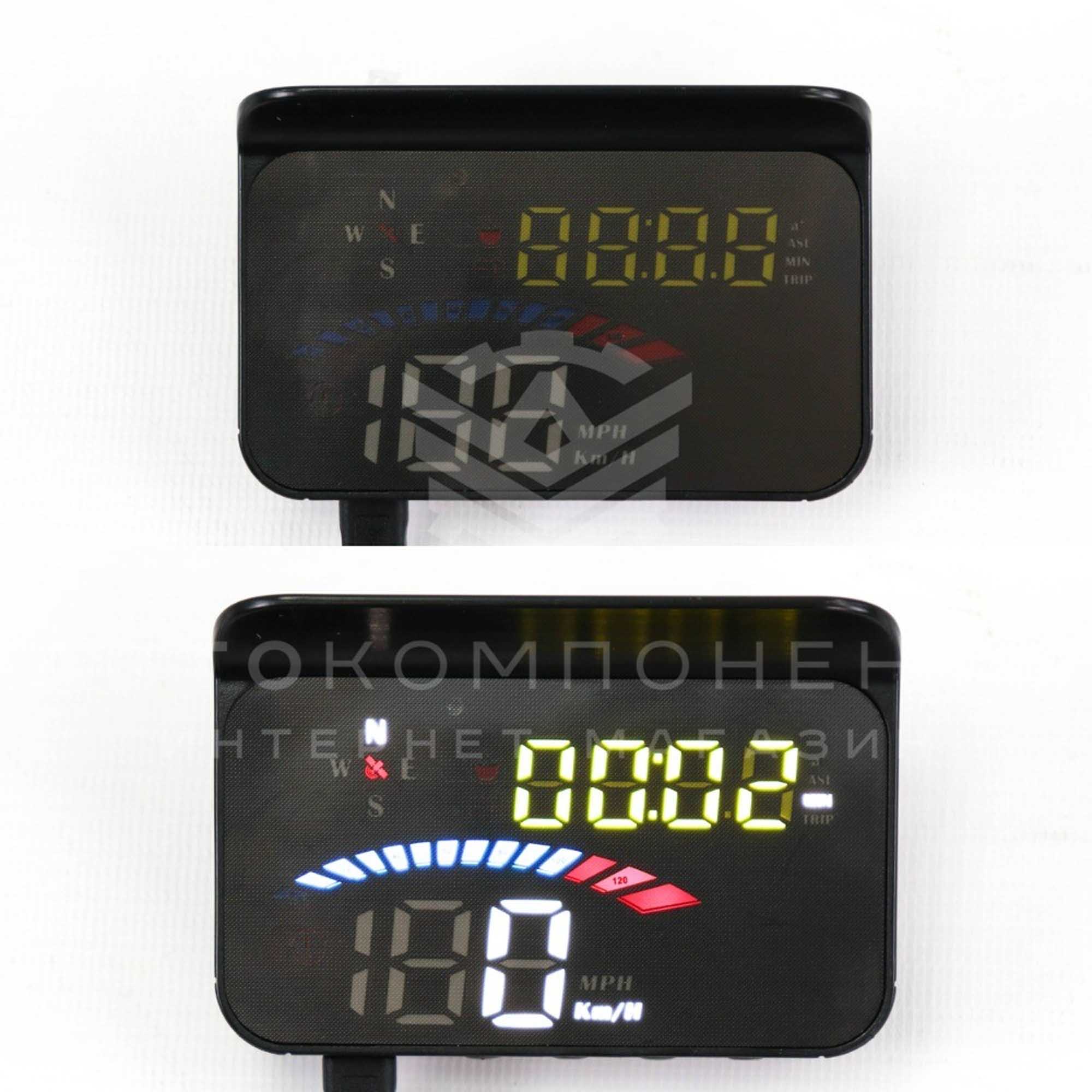 Проекция скорости на лобовое стекло HUD (универсальная) M16