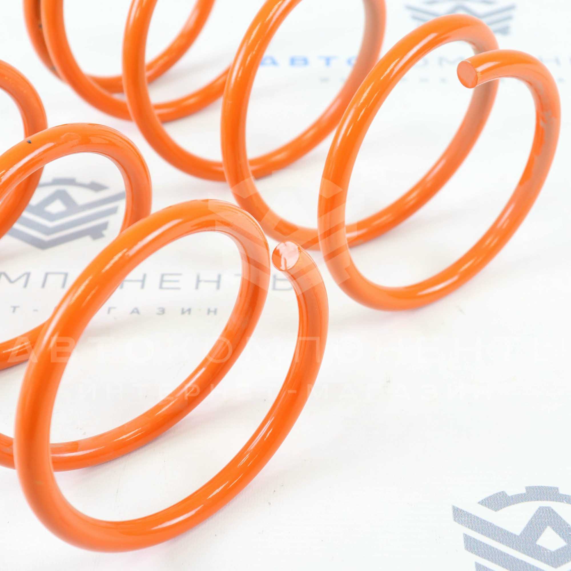 Пружины передней подвески "ТЕХНОРЕССОР" ВАЗ 2108-2115, 2110-2112 -50мм (оранжевые)