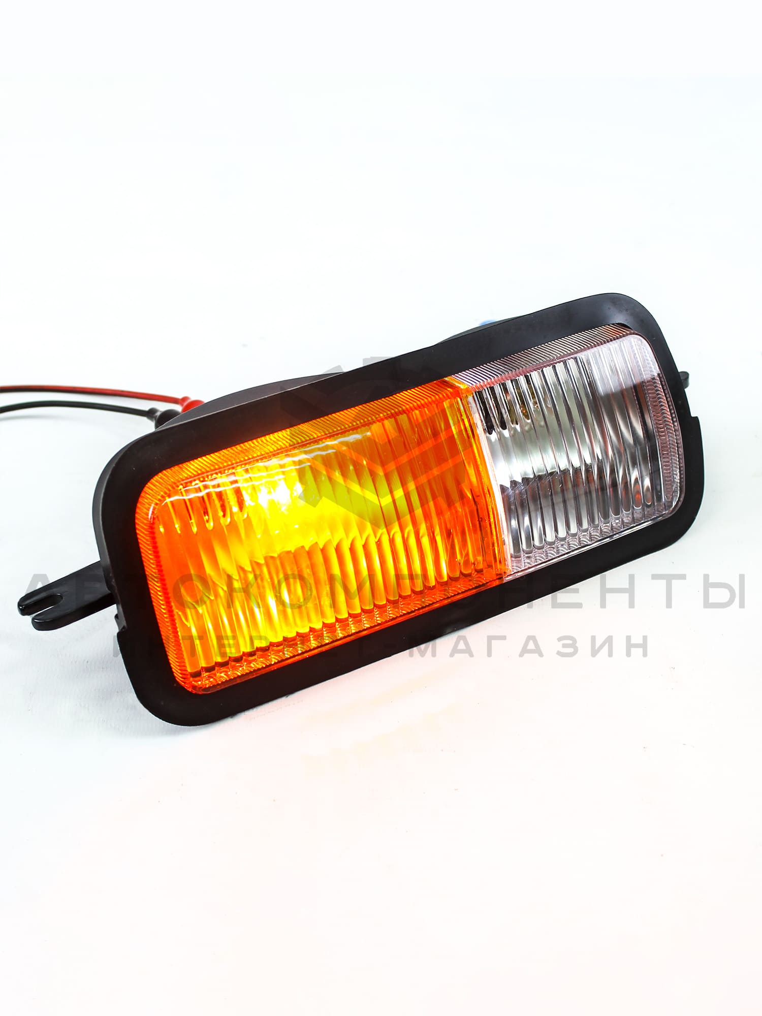 Подфарники (надфарники) с оранжевыми поворотниками (нового образца) Лада Нива 4х4