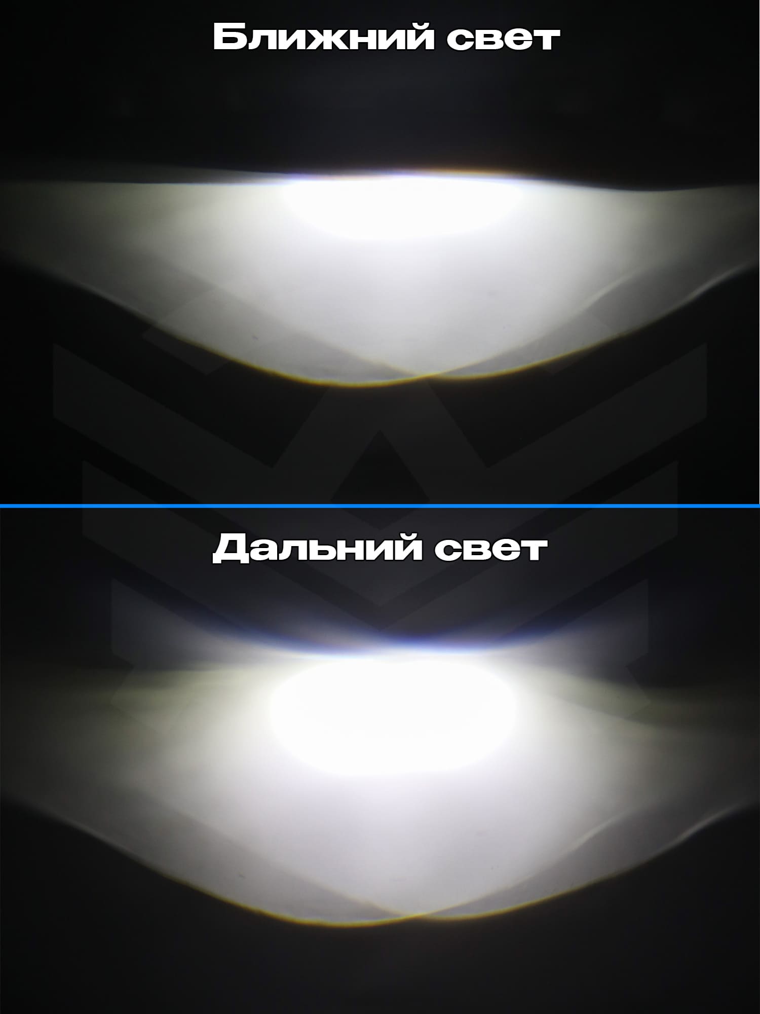 Светодиодные фары в стиле “BMW” v2.0 с ДХО (4 Bi-LED линзы) ВАЗ 2110-2112 (тонированные)