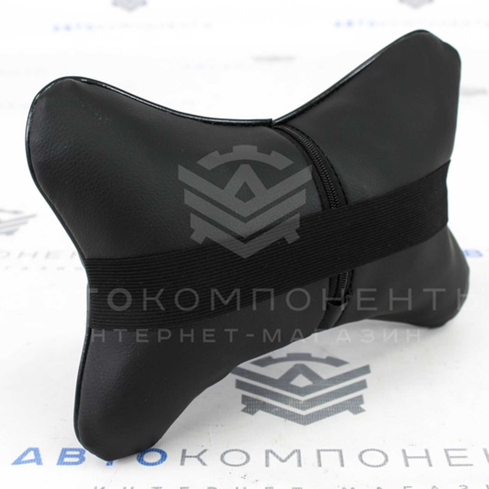 Подушка подголовника с прострочкой "Квадрат прямой"