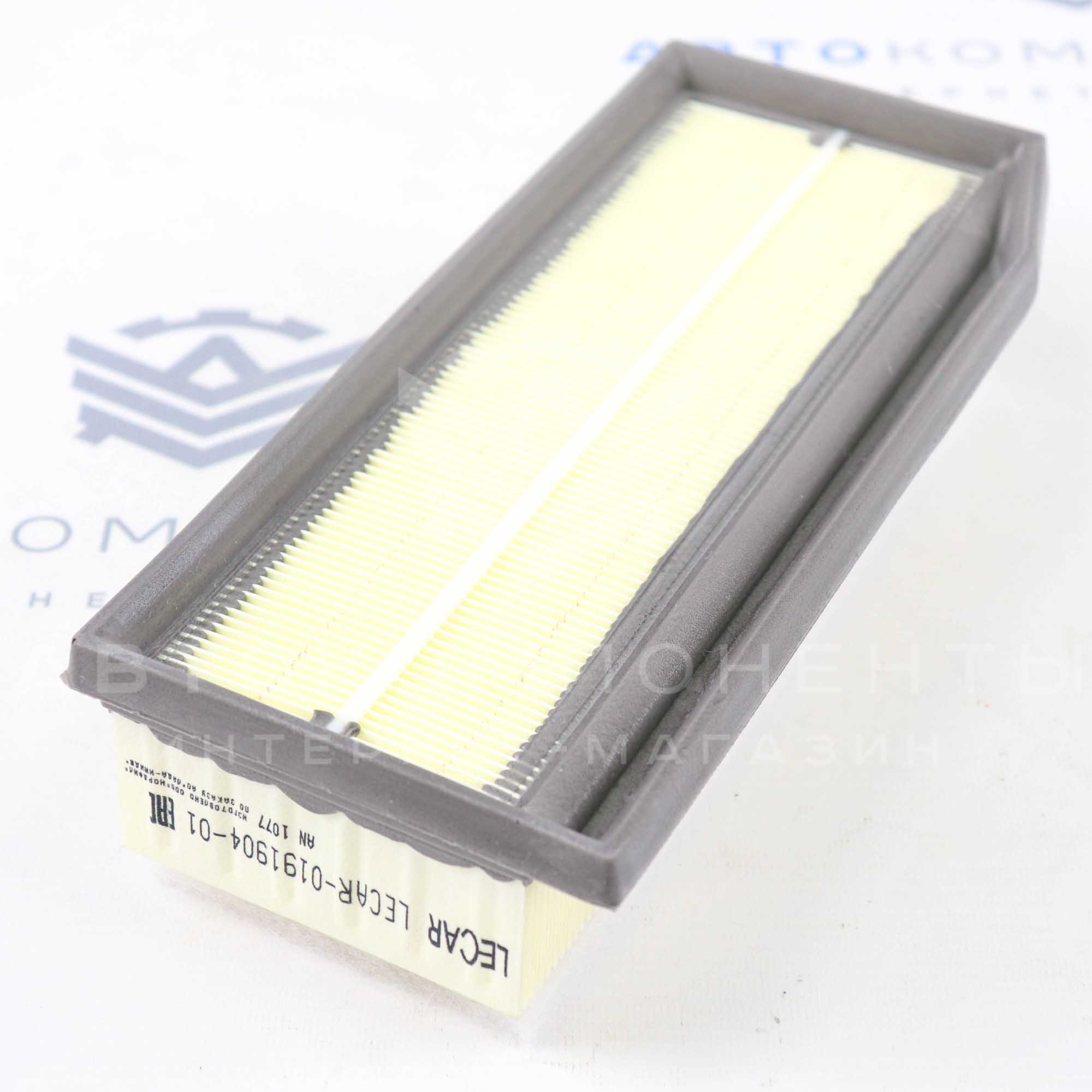 Воздушный фильтр "LECAR" (старого образца) Лада Vesta, X-Ray (до 2019 г.в)