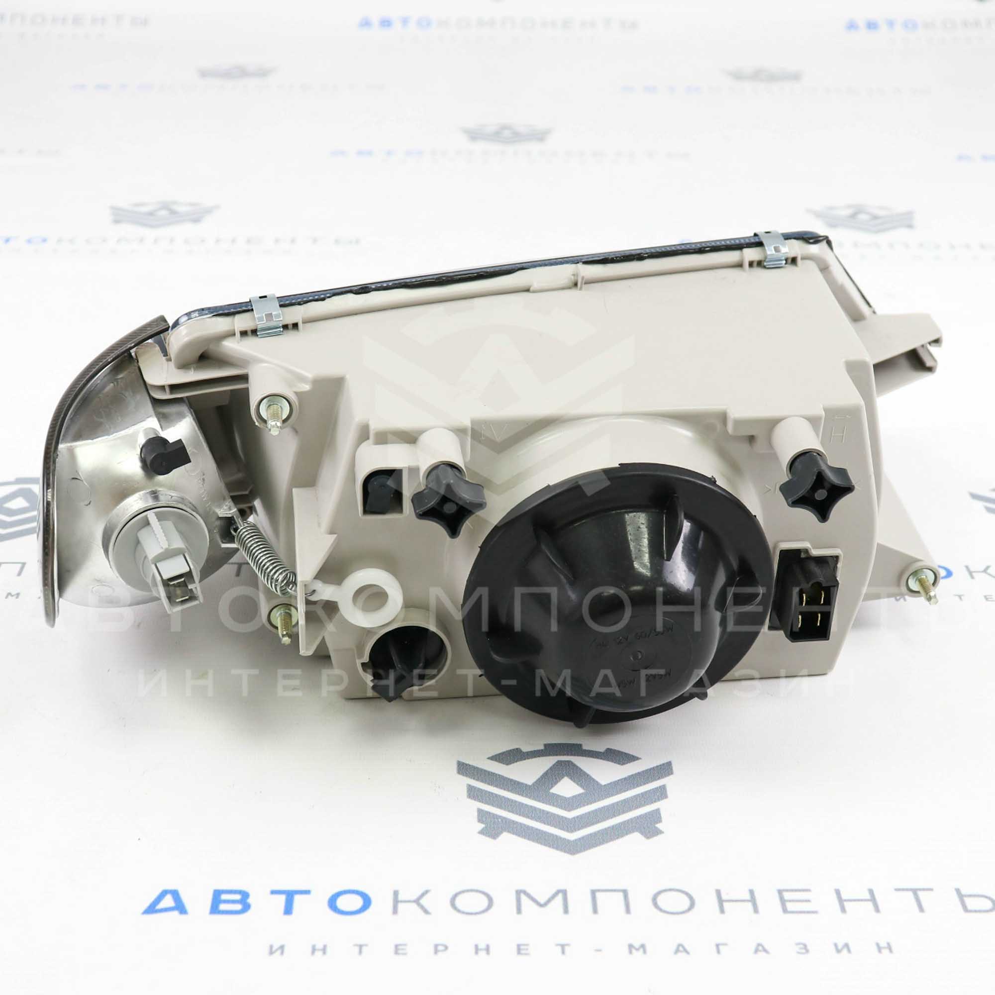 Фары с поворотником «NIKE» с би-линзой ВАЗ 2113, 2114, 2115 (тонированные поворотники)