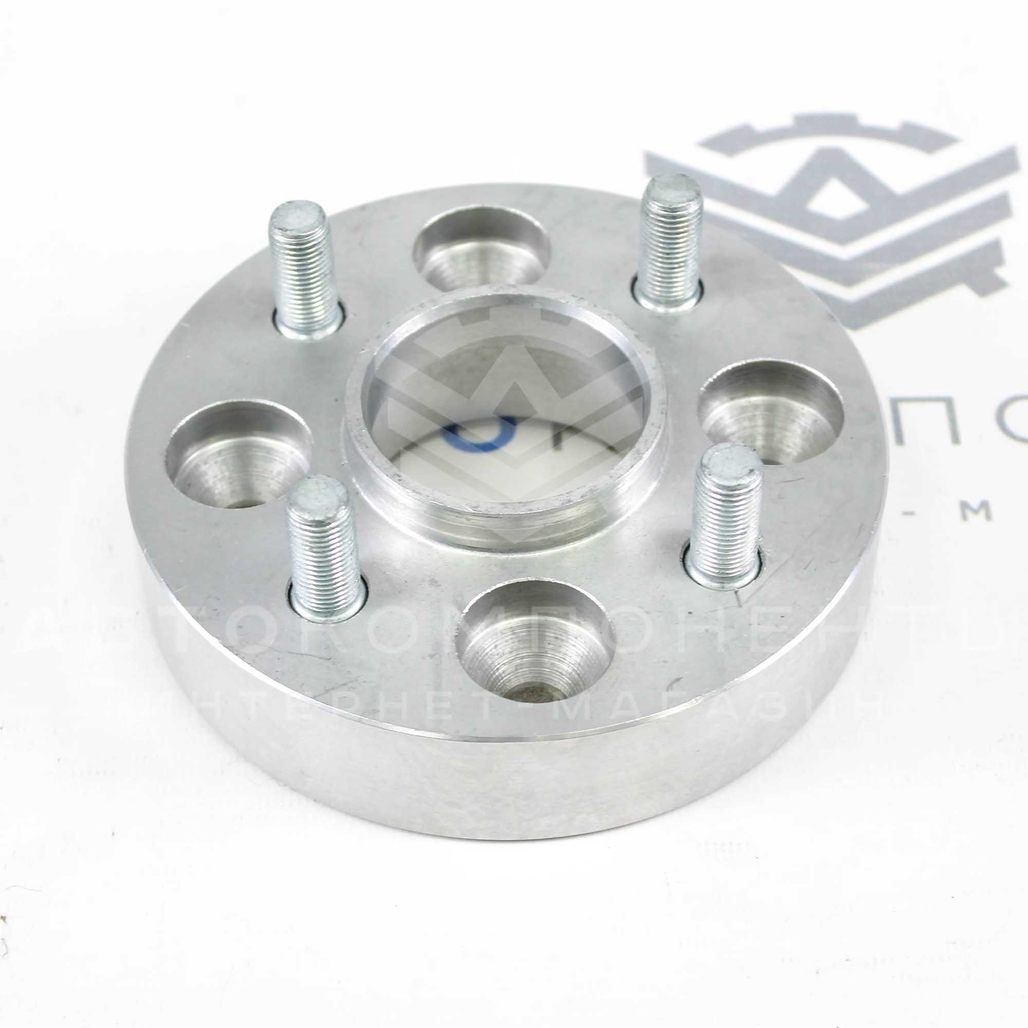 Универсальные колесные проставки (2шт) 30мм со шпильками (алюминиевые)