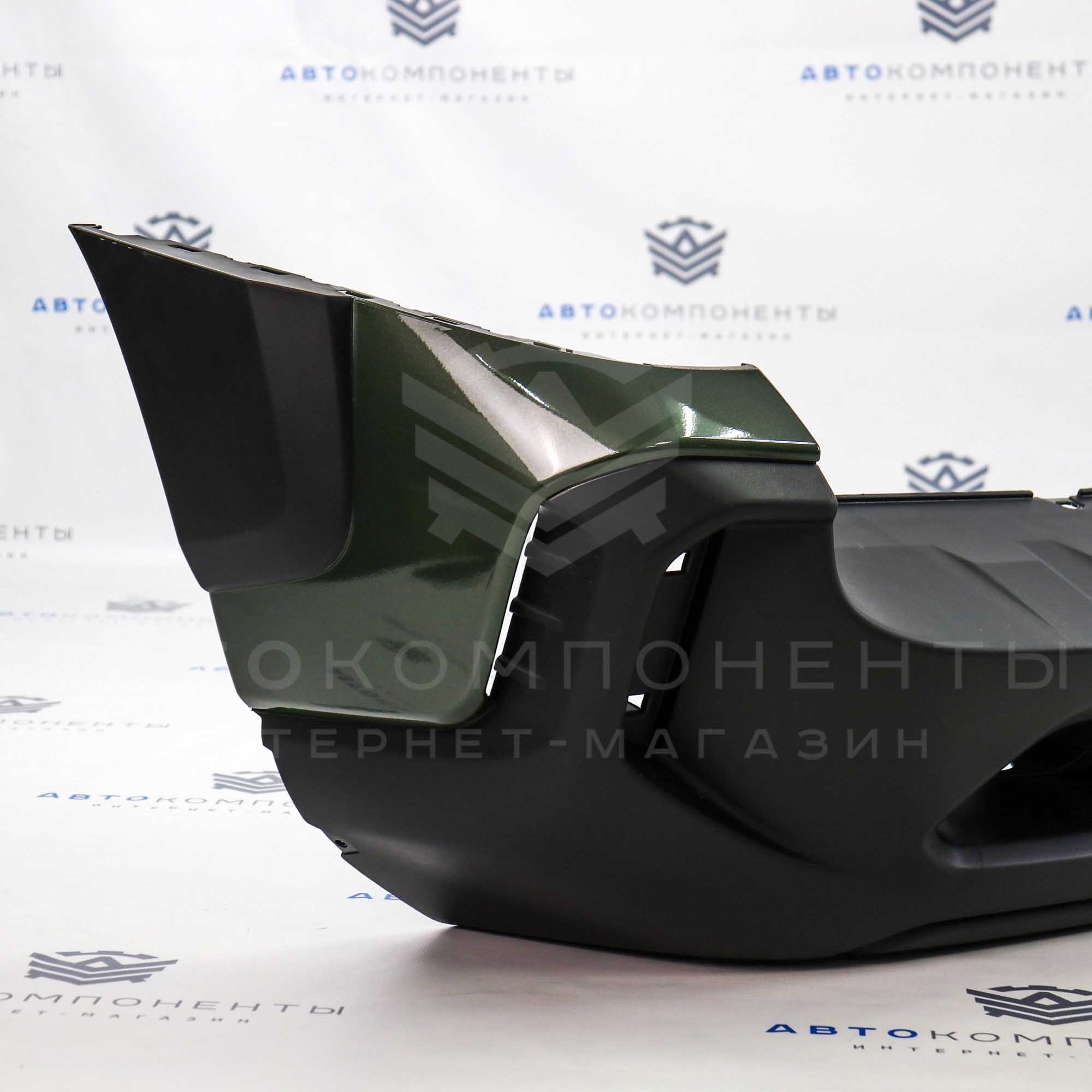 Задний бампер Лада Нива Travel в цвет кузова