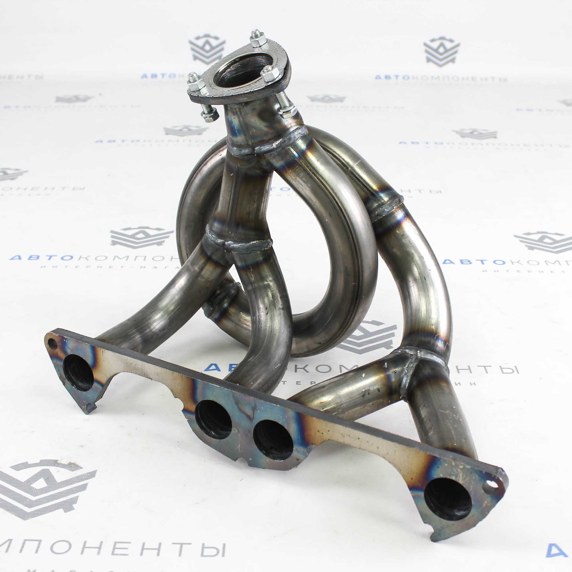 Выпускной коллектор (паук) "Stinger" с гофрой "Subaru Sound" Лада Нива 4х4