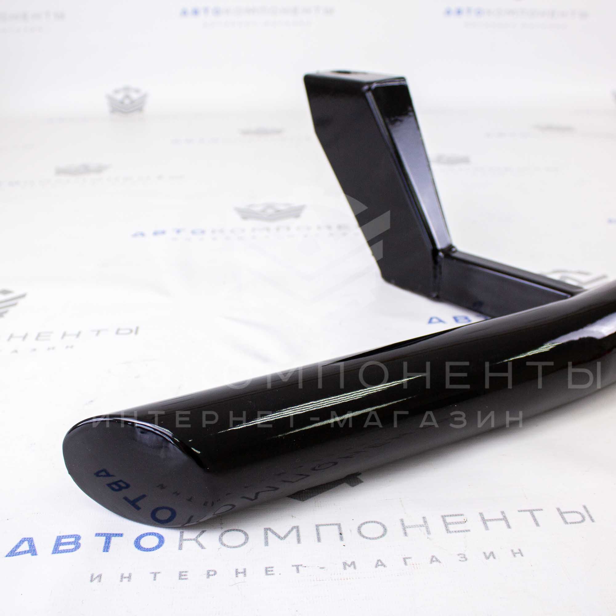 Защита переда (дуга) Нива 4х4 Урбан (черный глянец)