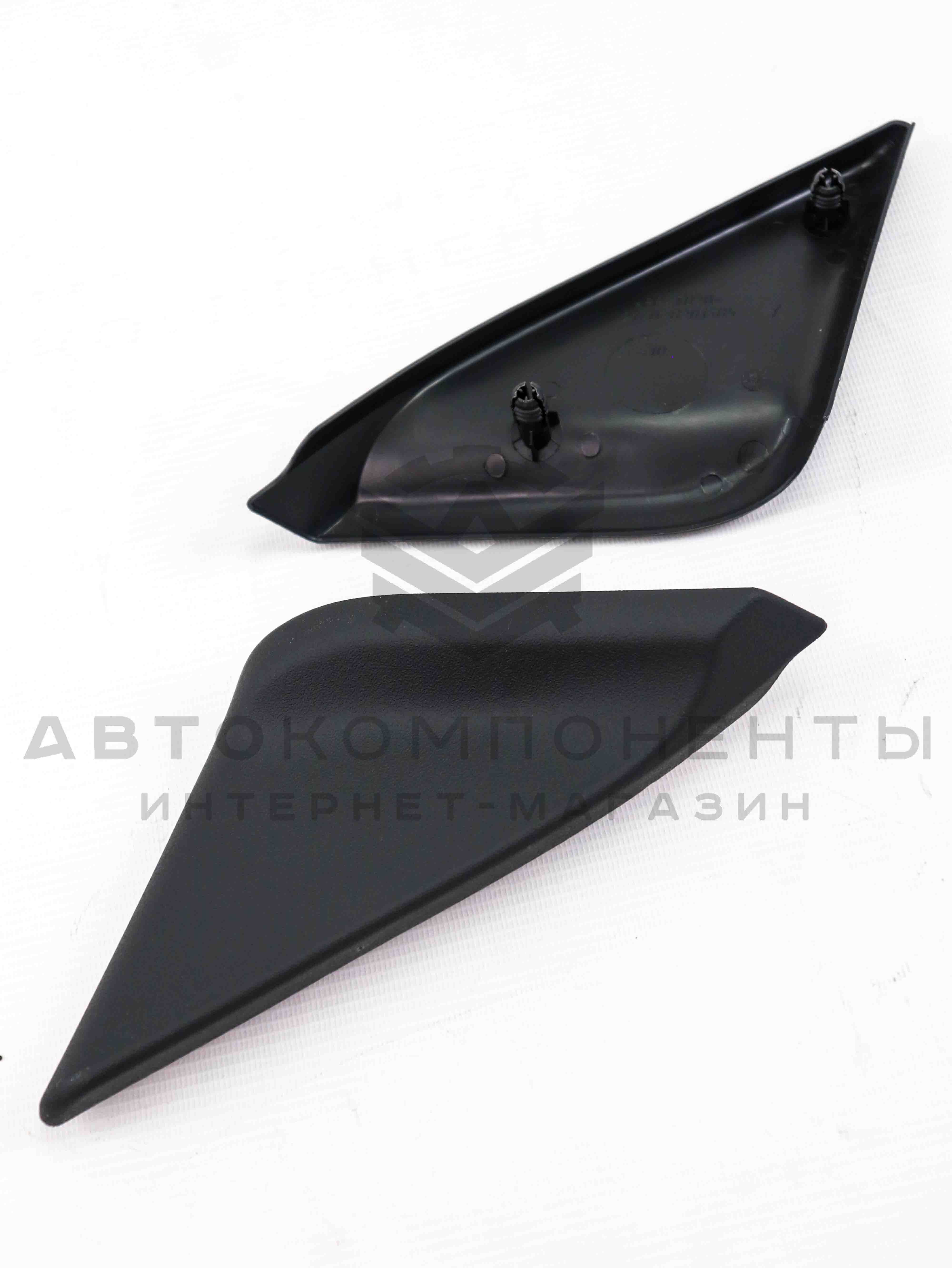 Заглушки (уголки) для электрозеркал Лада Приора
