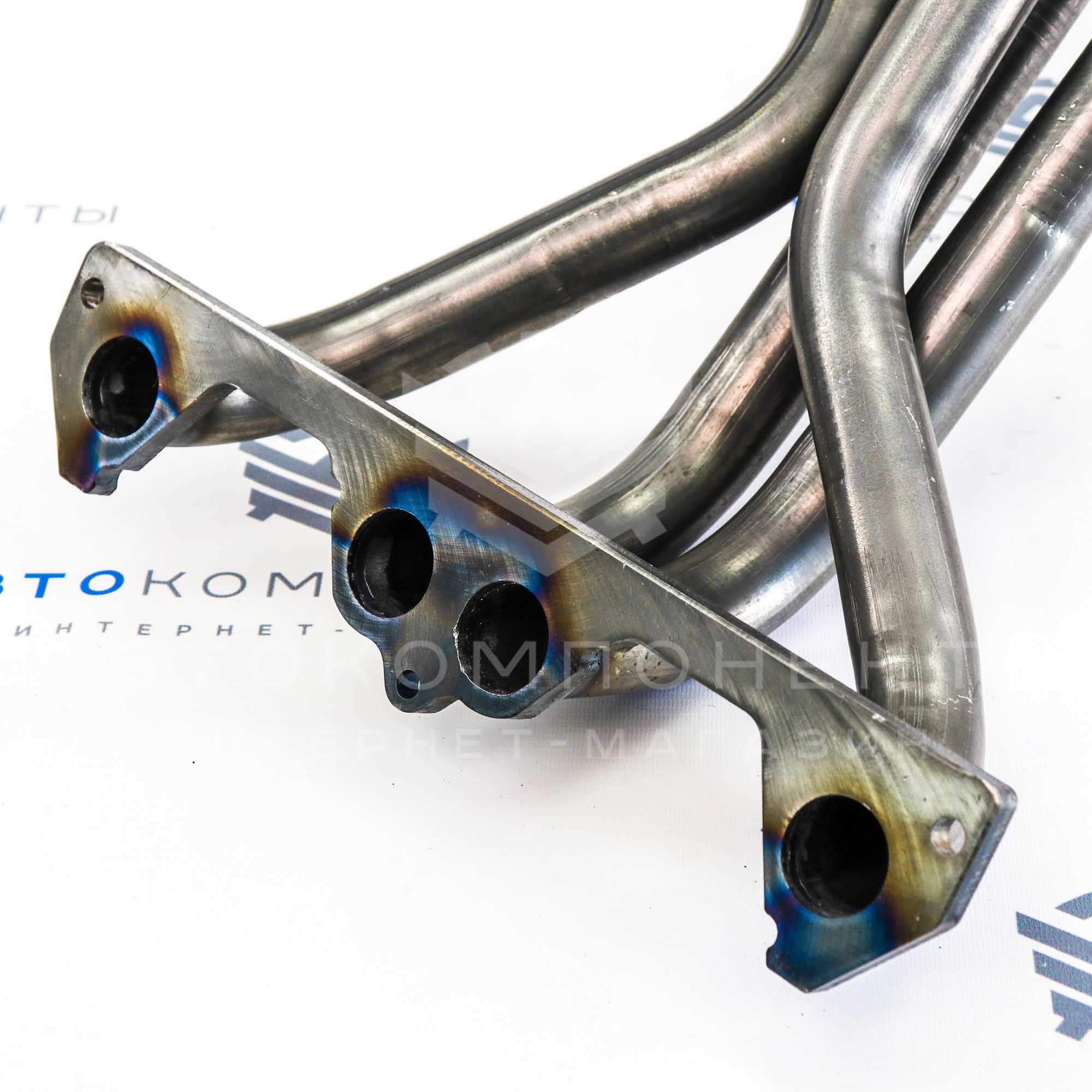 Выпускной коллектор (паук) "DK PRO" на "треугольном фланце" 8v 4-2-1 ВАЗ 2108-21099, 2113-2115 (ПНО0021)