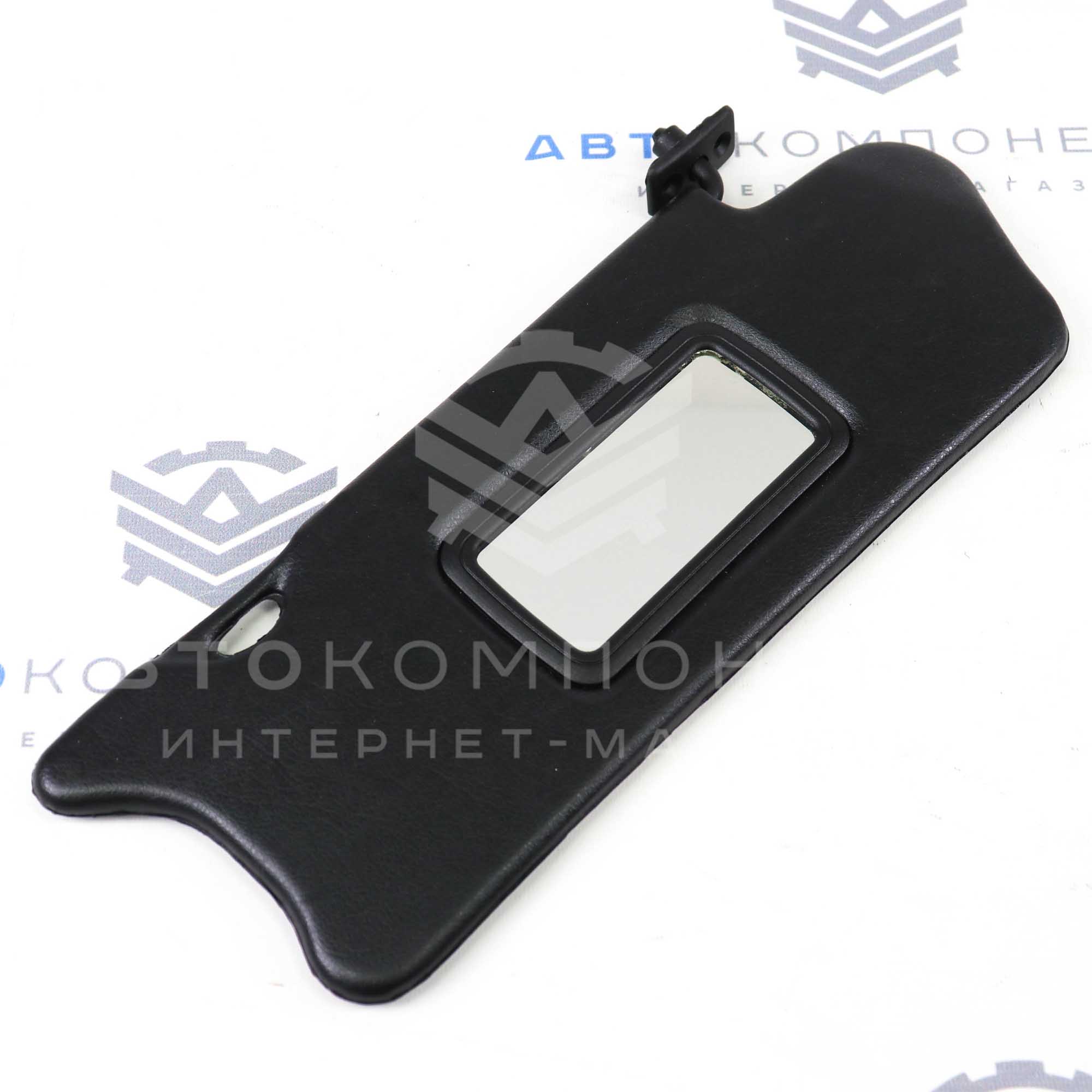 Солнцезащитные козырьки с зеркалом ВАЗ 2110, 2111, 2112 (черные)