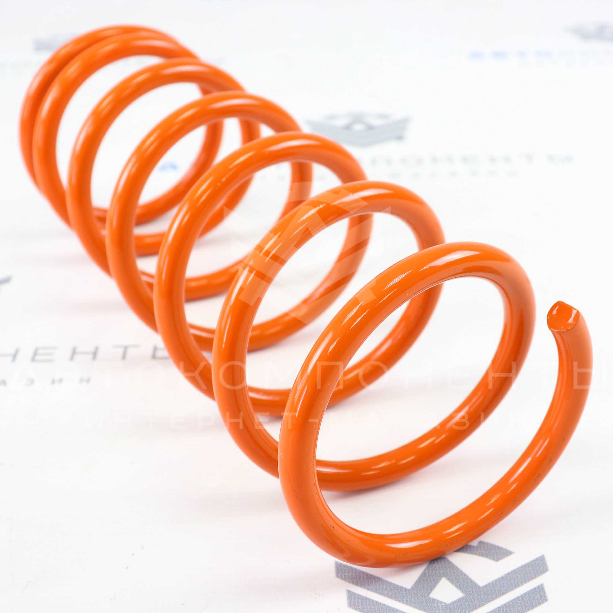 Пружины задней подвески "ТЕХНОРЕССОР" ВАЗ 2101-2107 -50мм (оранжевые) TRR2101-50