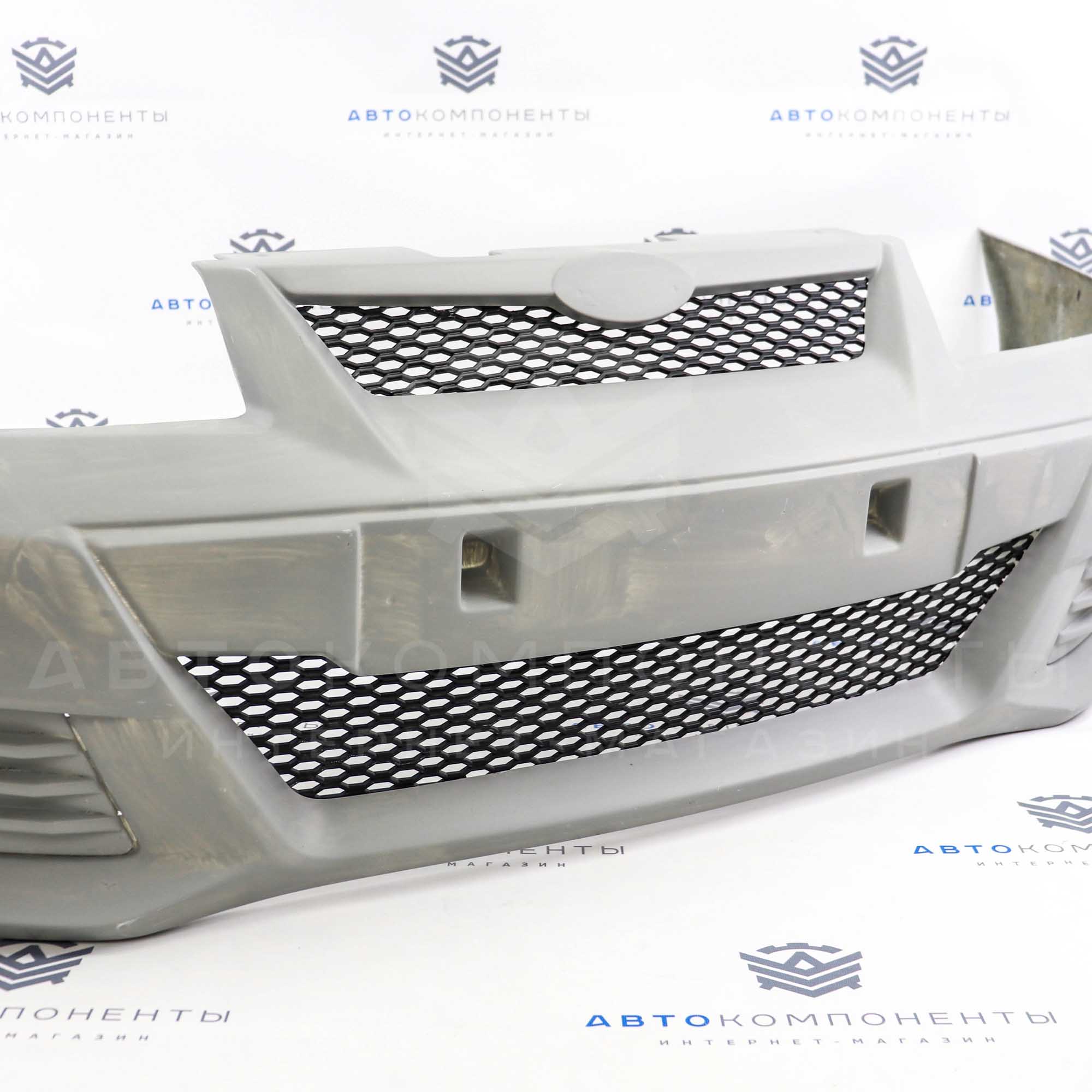 Стеклопластиковый передний бампер Богдан (Bogdan) ВАЗ 2110, 2111, 2112