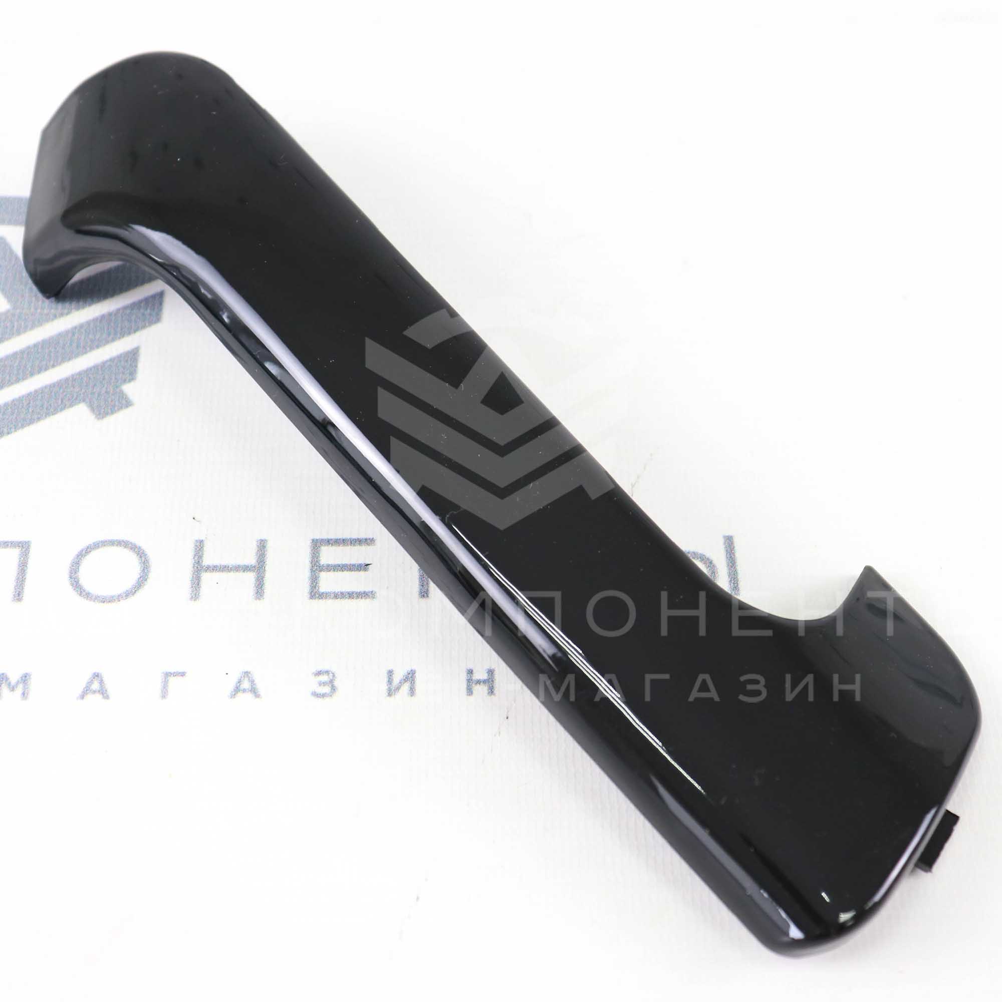 Накладки ручек обивки пассажирских дверей (черный лак) Лада Гранта, Гранта FL, Калина 2