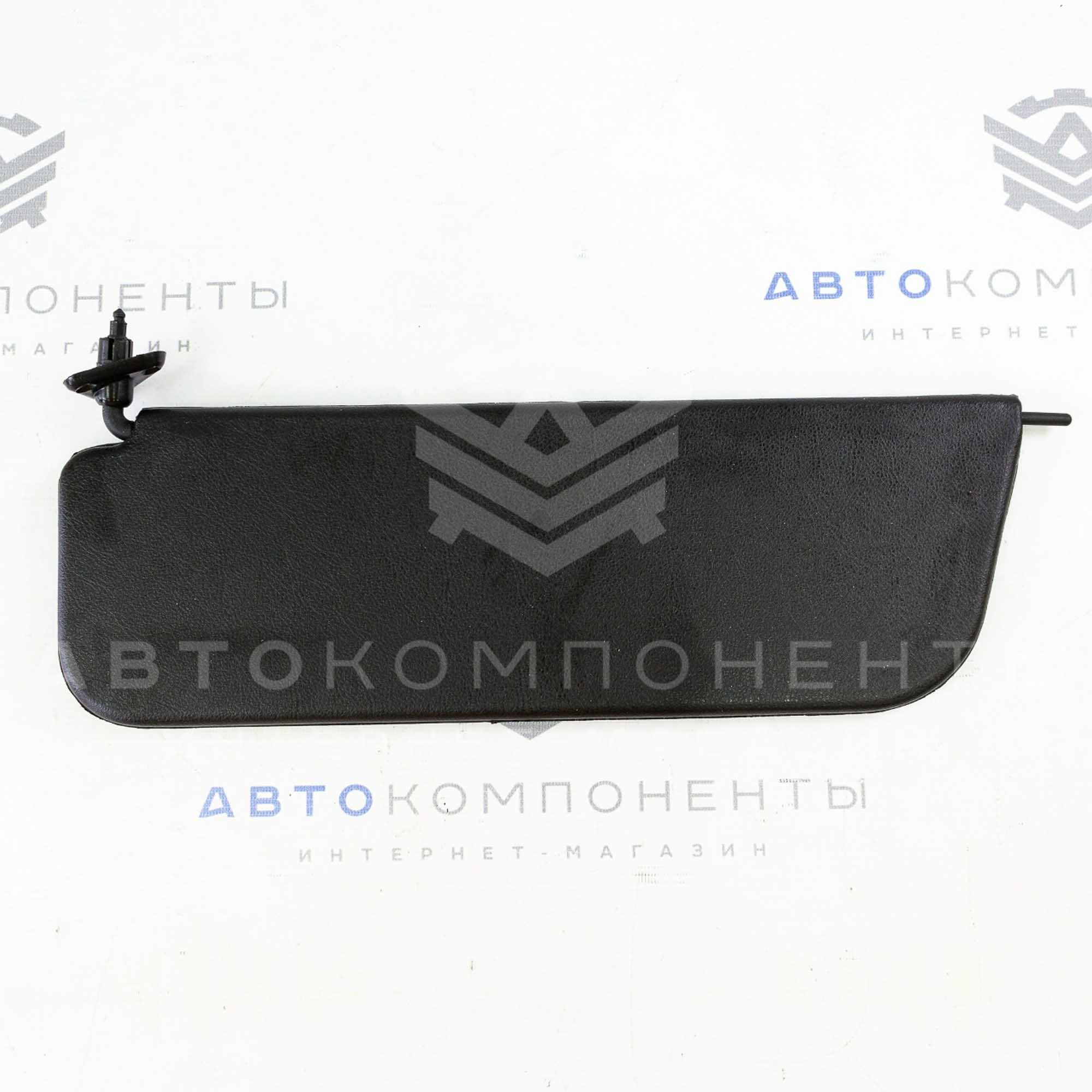 Солнцезащитные козырьки с зеркалом 2101-2107 (черные)