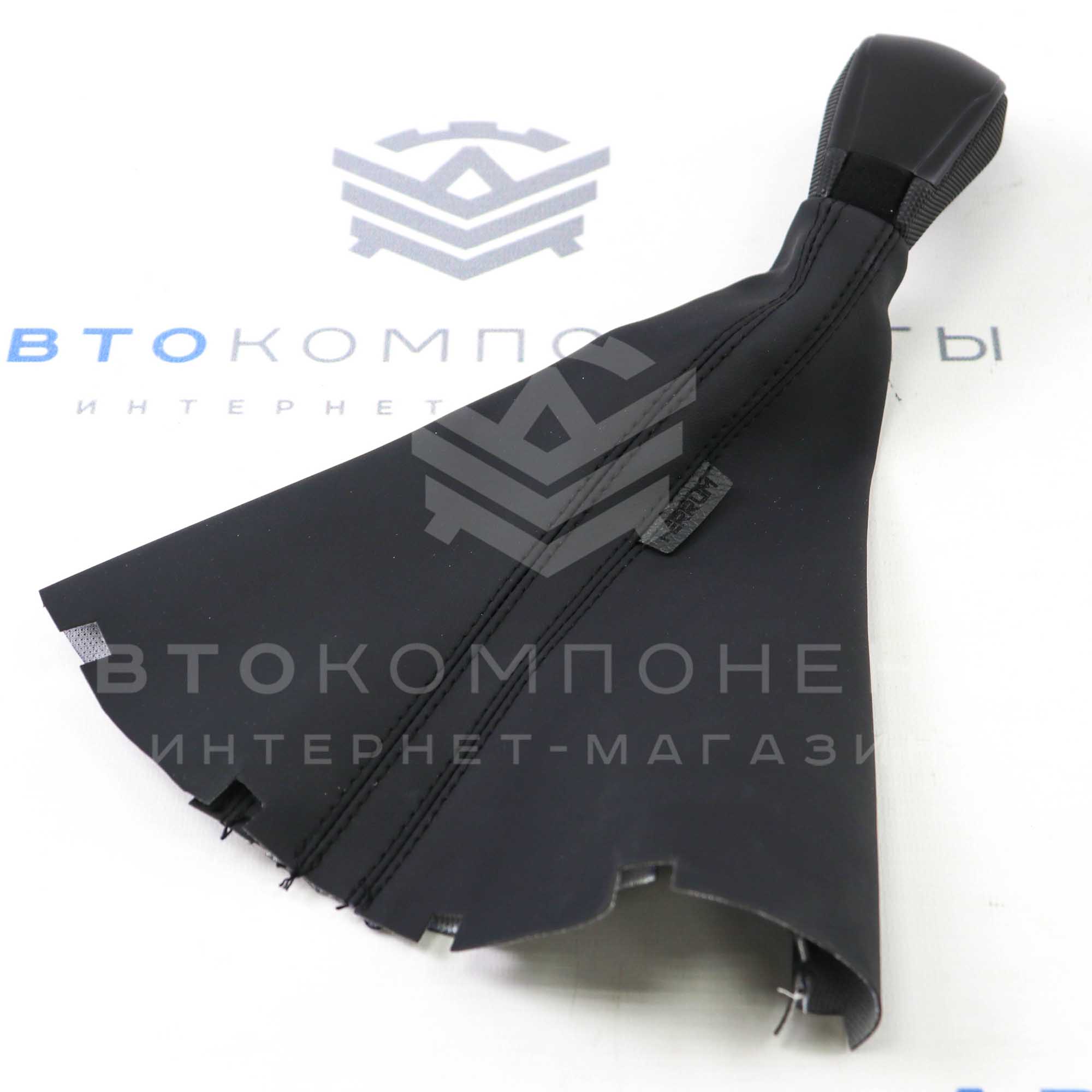 Модельная ручка КПП "FERRUM GROUP" (экокожа) Лада Гранта, Гранта FL, Калина 2, Приора 2