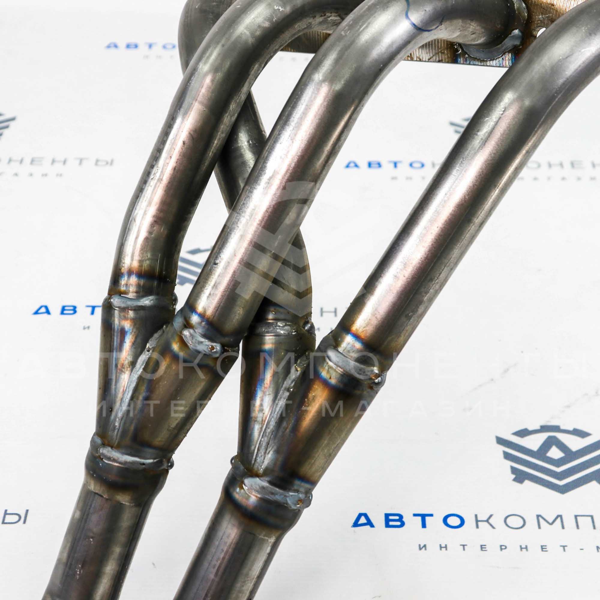 Выпускной коллектор (паук) "DK PRO" на "ушастом фланце" 16v 4-2-1 Приора, 2110 (ПНО0026)