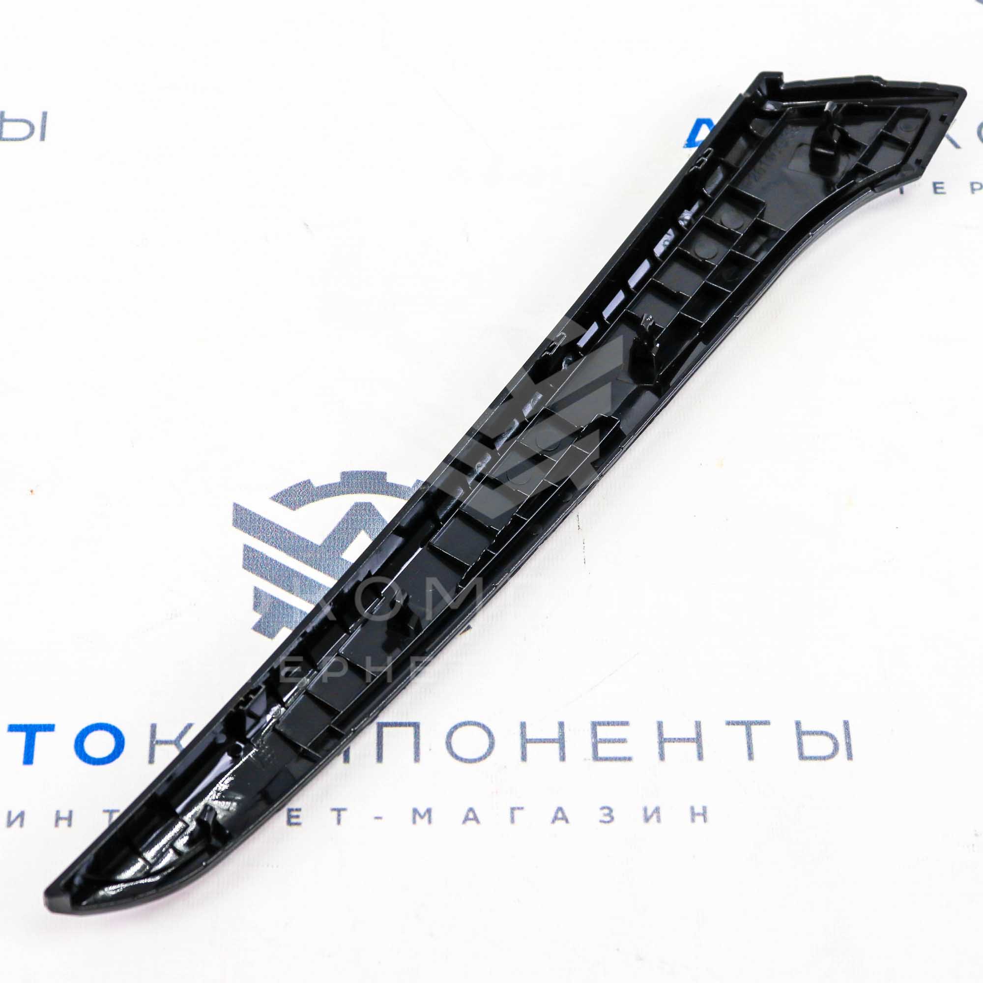 Накладки (молдинги) панели приборов (черный лак) Лада Калина 2, Гранта FL