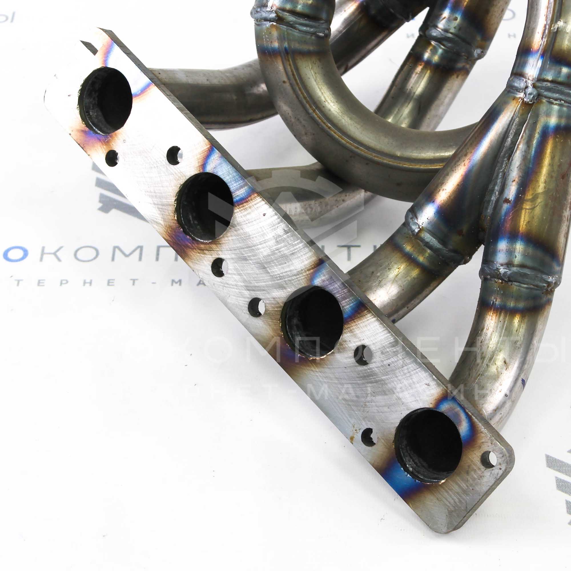 Выпускной коллектор (паук) "DK PRO" на "ушастом фланце" Subaru Sound 16v ВАЗ 2110-2112, Приора (ПНО0029)