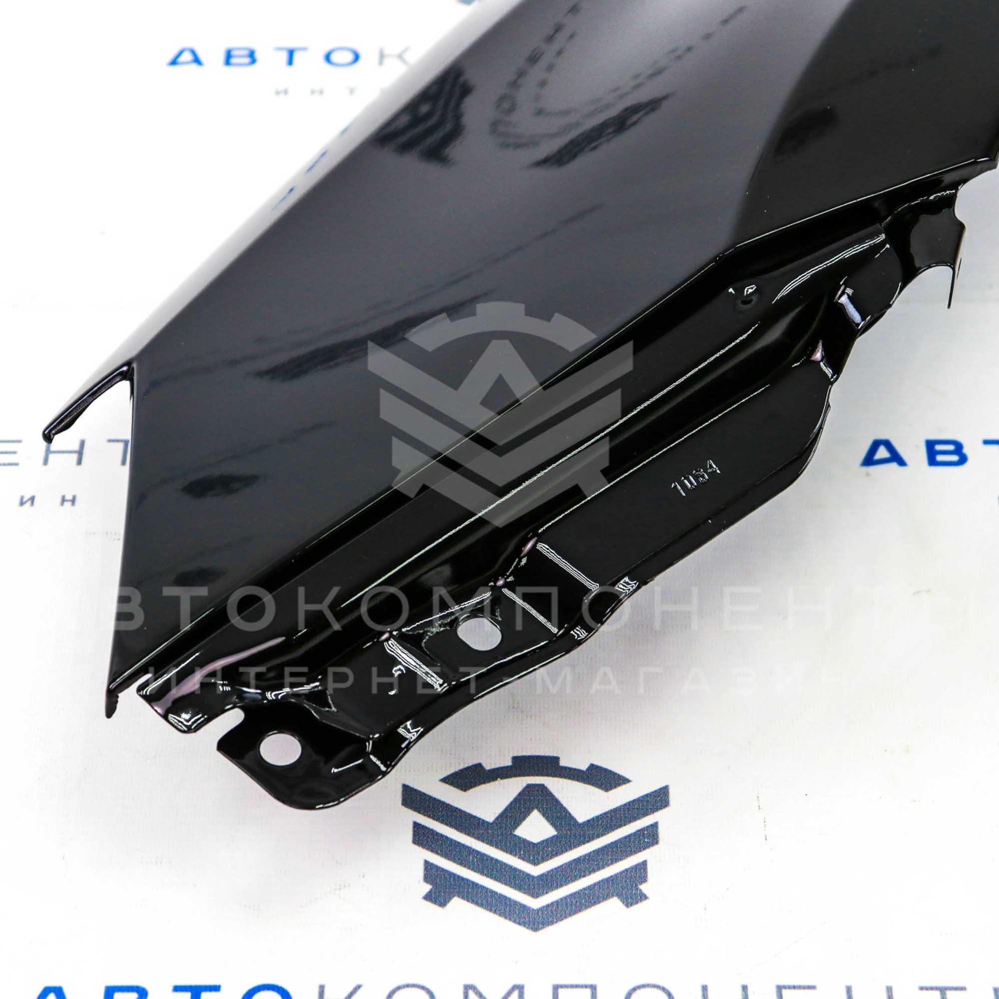 Переднее крыло (левое) Лада Гранта FL (без отверстия) в цвет кузова