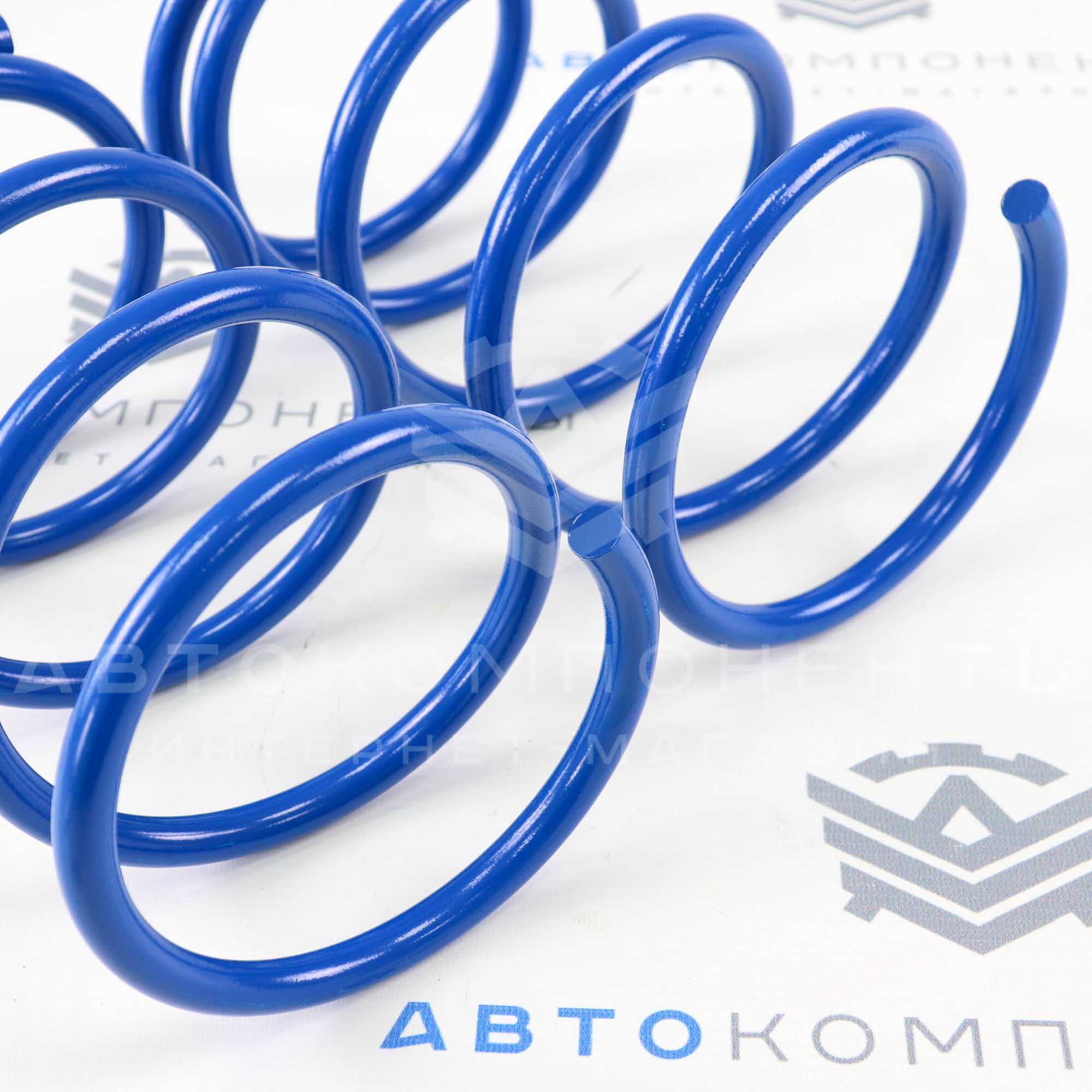 Пружины передней подвески "ТЕХНОРЕССОР" ВАЗ 2108-21099, 2113-2115, 2110-2112 -90мм (синие)