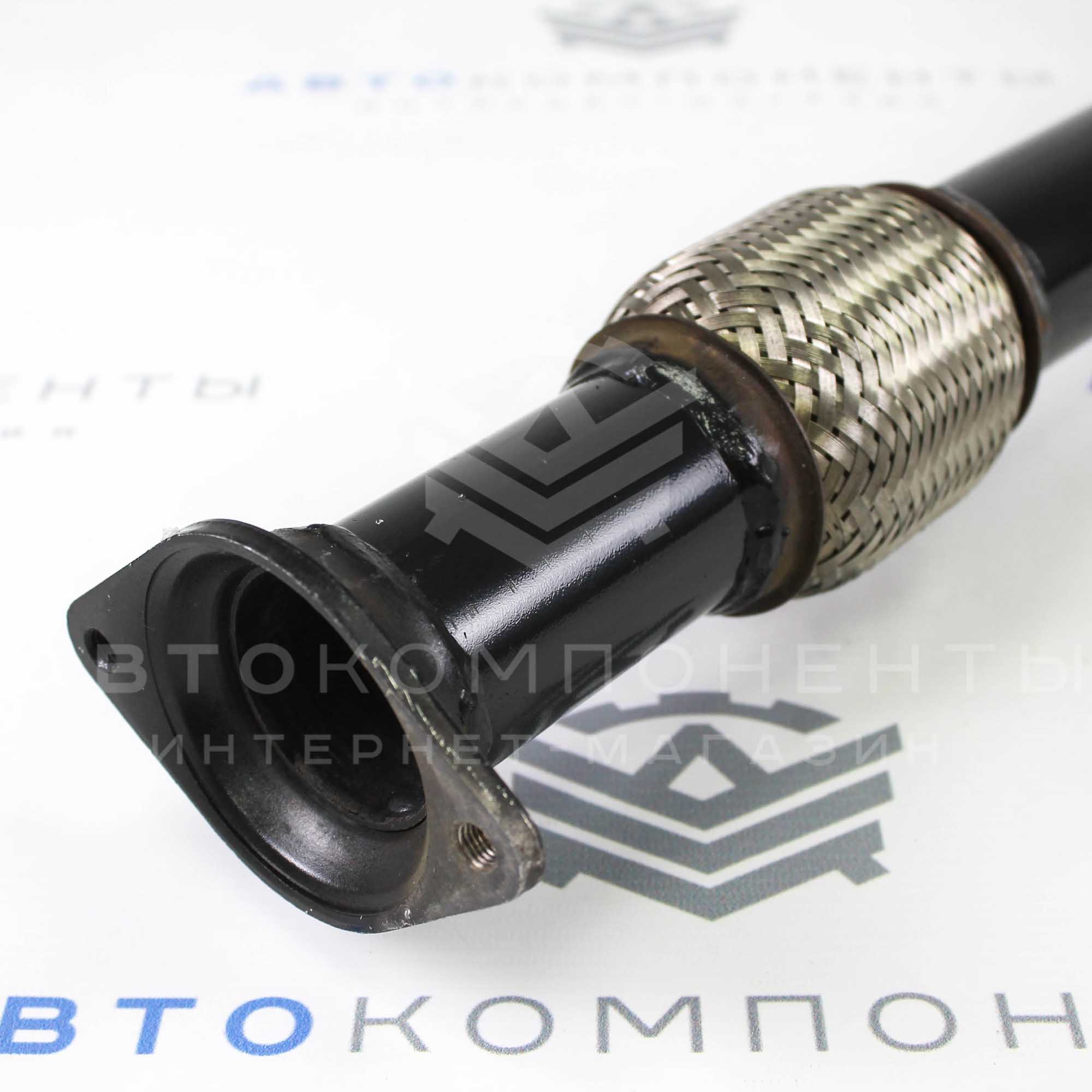 Резонатор (с гофрой) под выпускной коллектор Stinger ВАЗ 2108-21099, 2113-2115