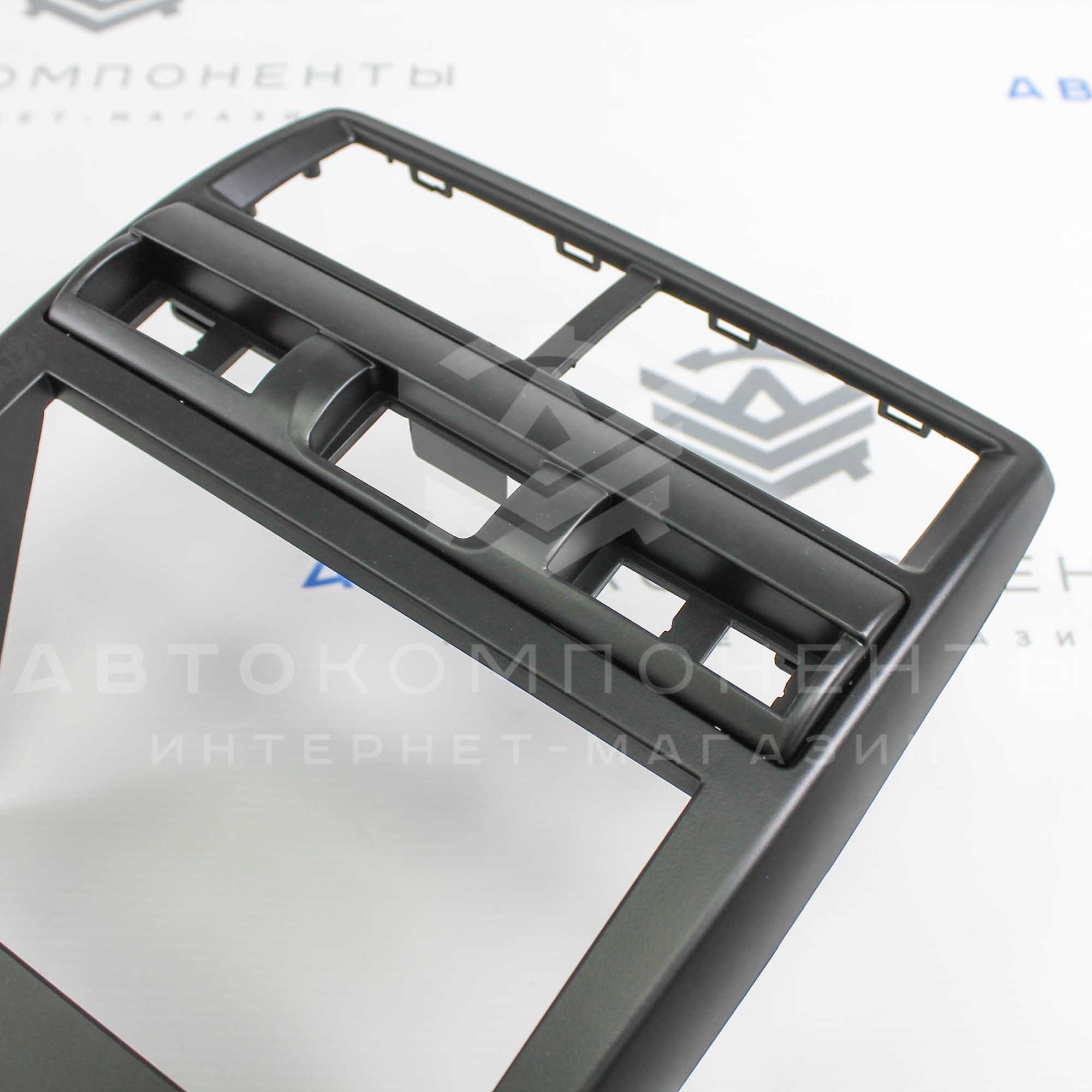 Центральная консоль 2DIN Лада Приора 2 (черный мат)