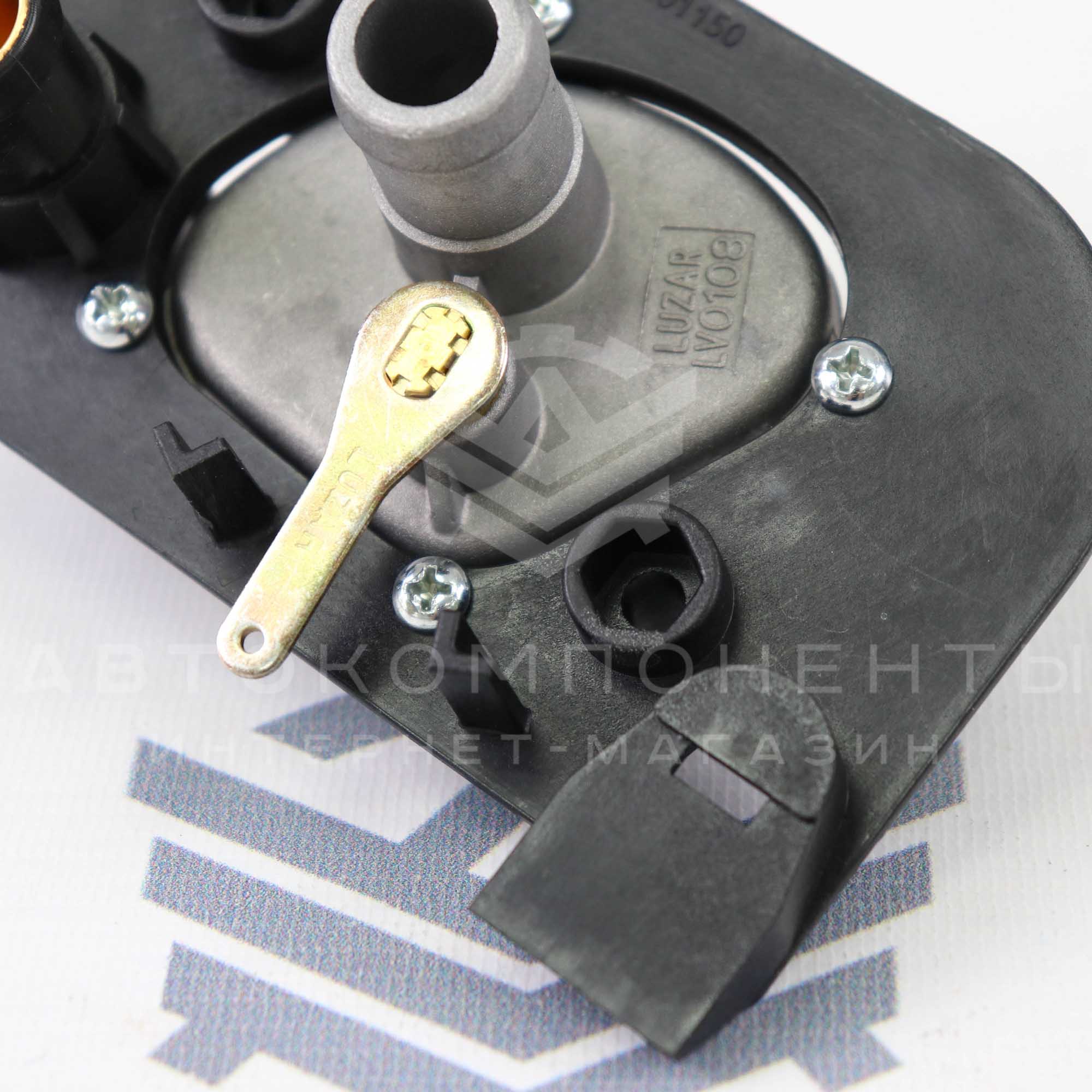 Кран управления отопителем "LUZAR" ВАЗ 2108-21099, 2113-2115