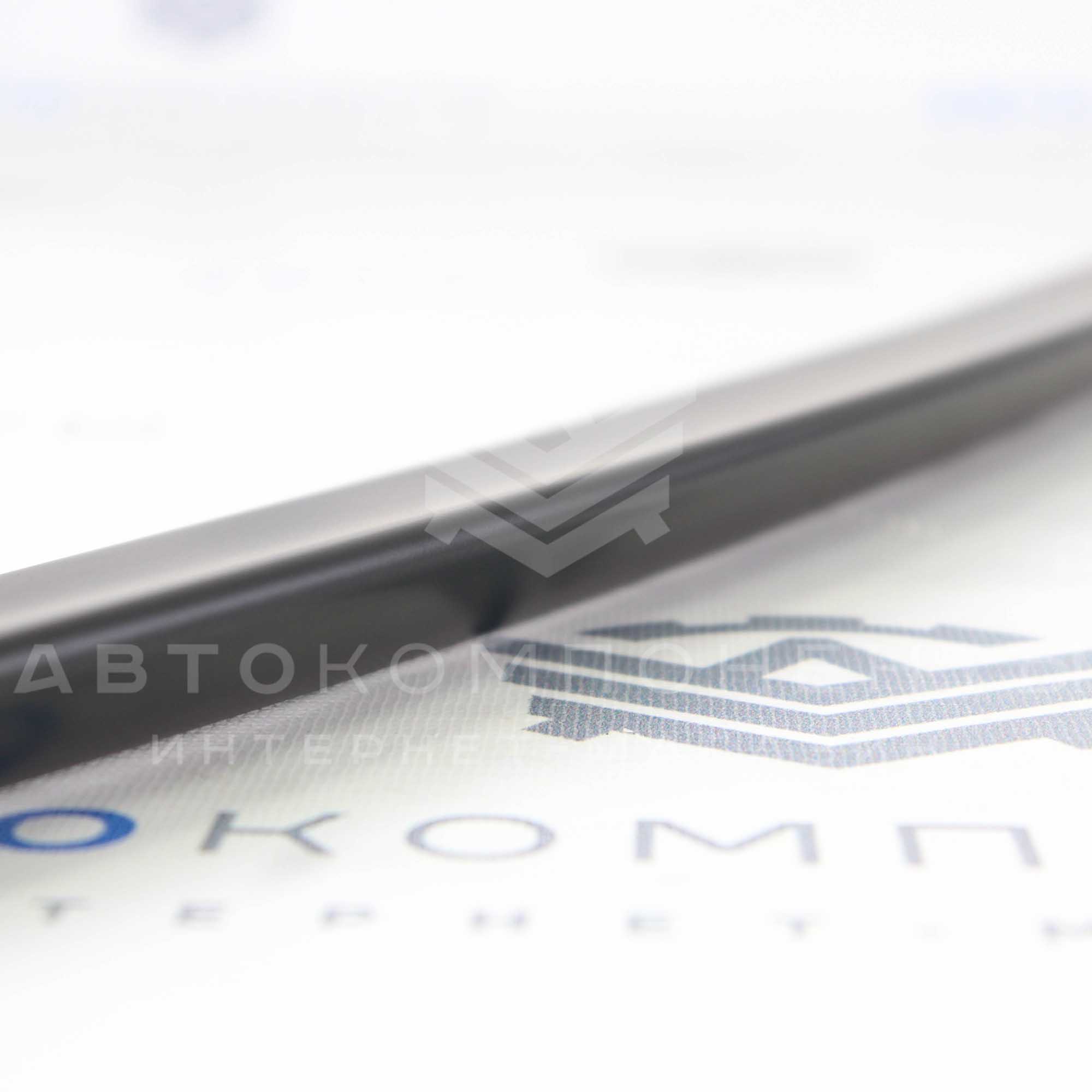 Лип-спойлер узкий (черный мат) Лада Гранта (седан)