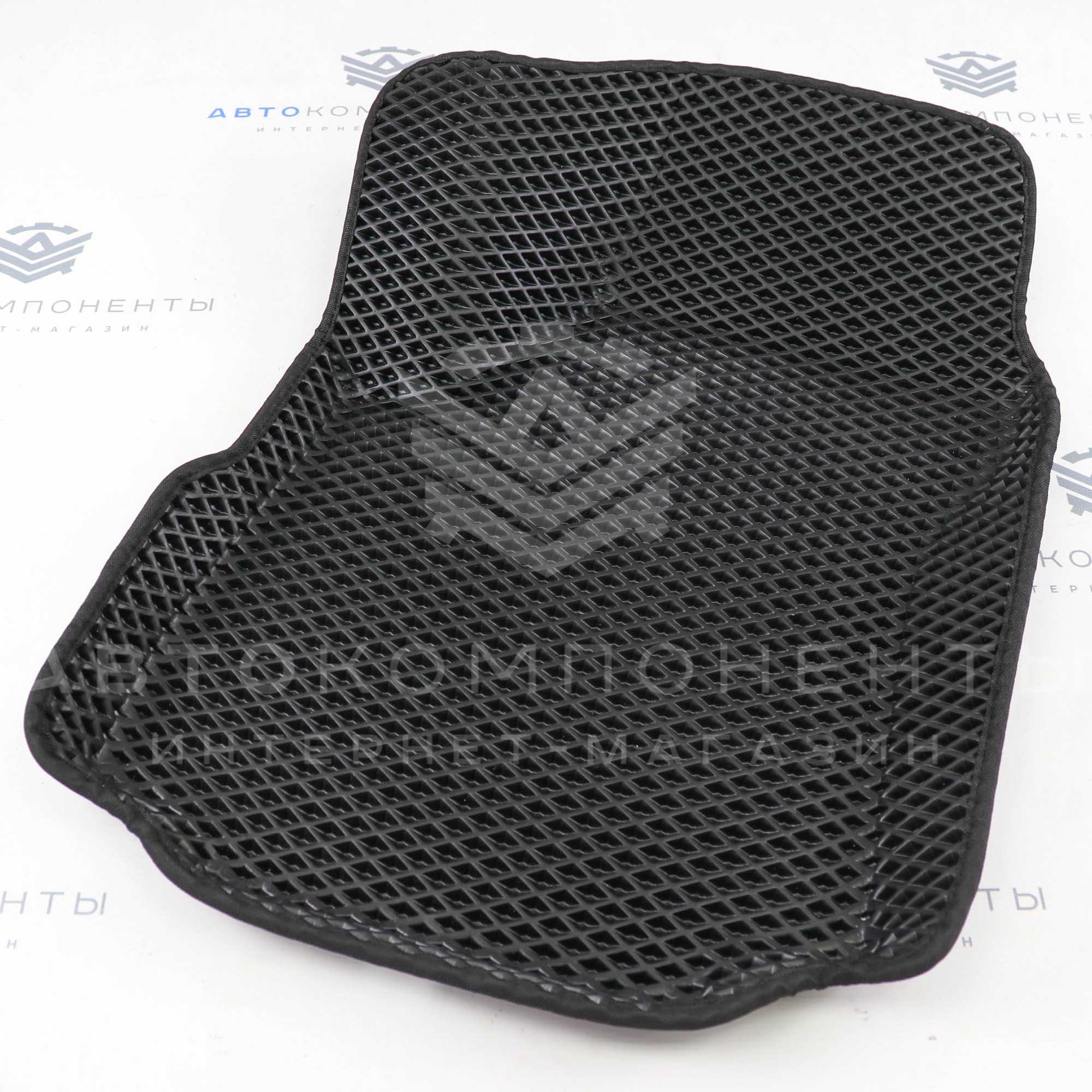 Ковры салонные EVA 3D с бортами (ромб) Лада Нива 4х4