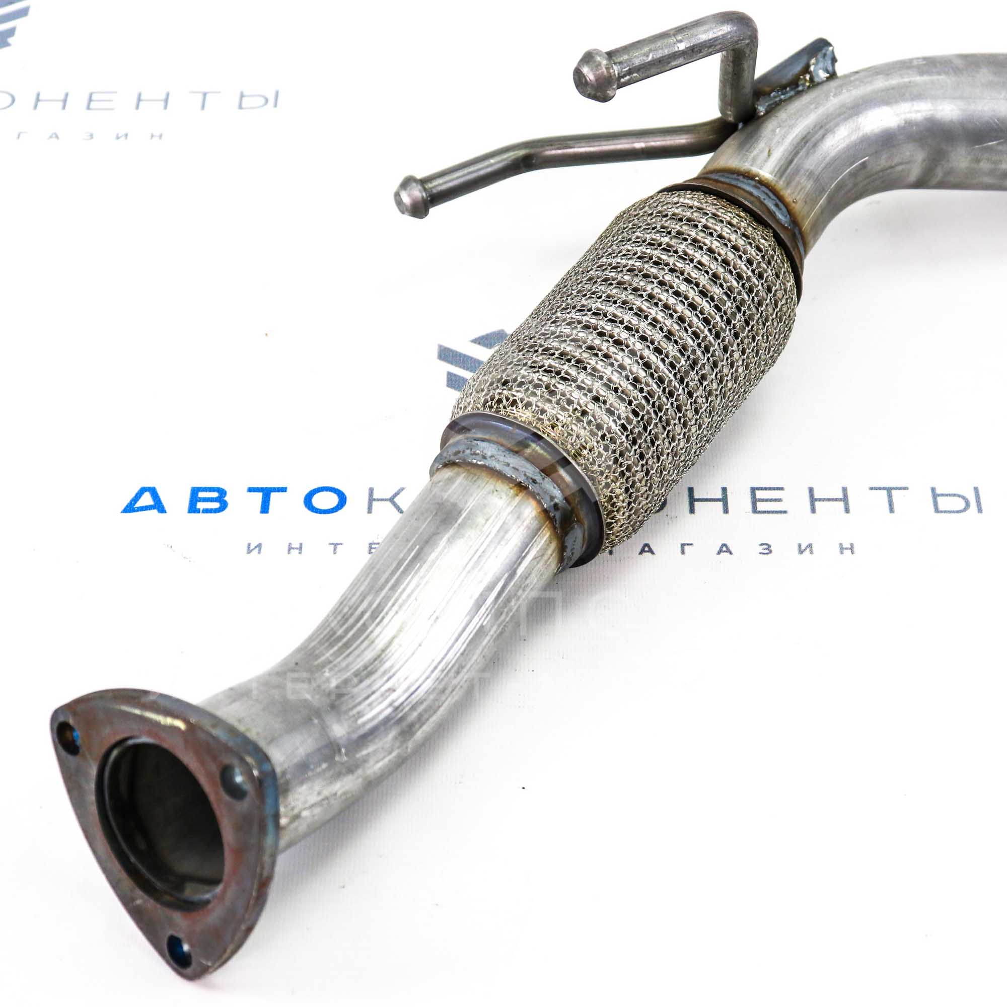 Резонатор "CBD" Sports Style с усиленной гофрой (нержавеющая сталь) D51мм Лада Vesta (CBD220.001)