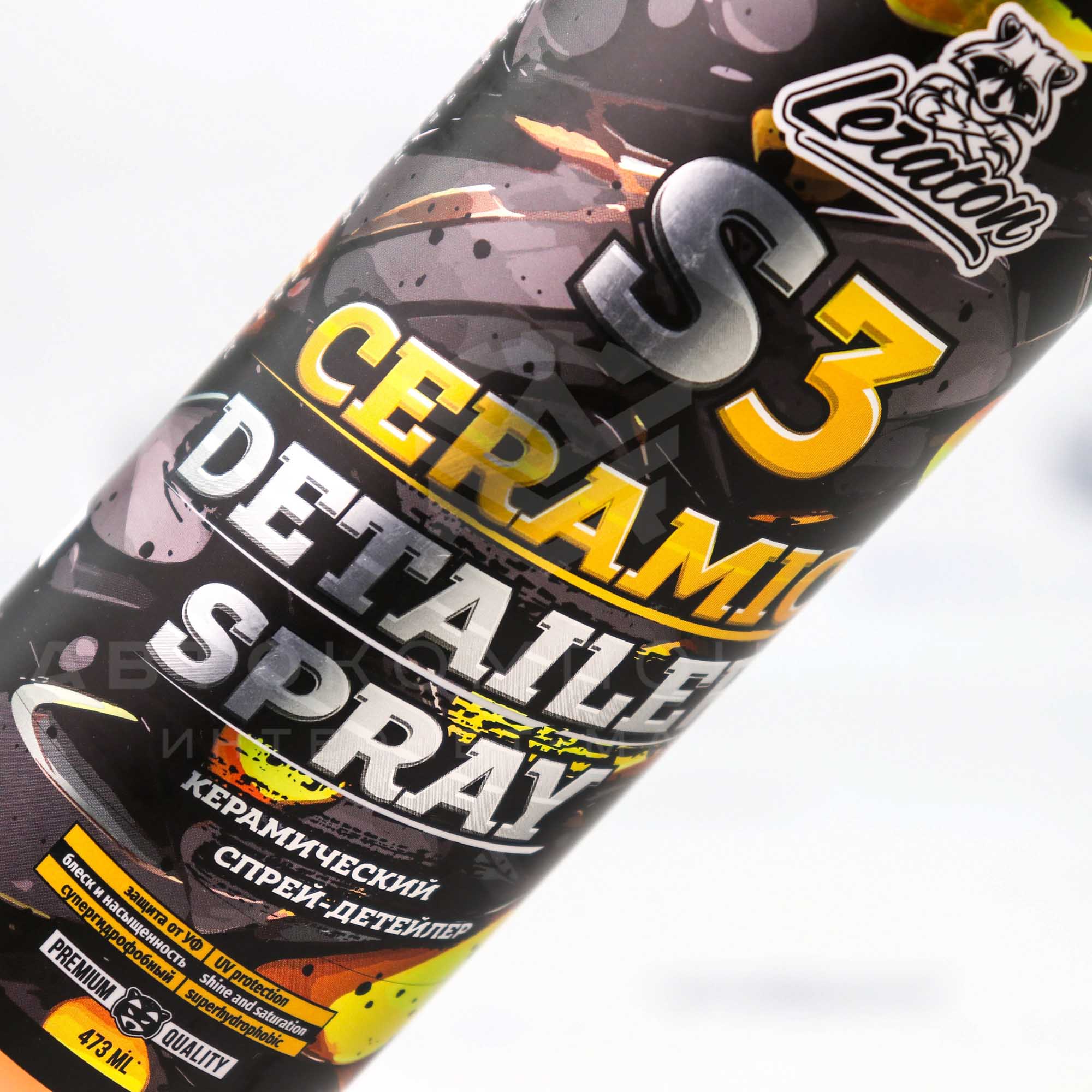 Ceramic Detailer Spray S3 Керамический детейлер-спрей Leraton (473мл)