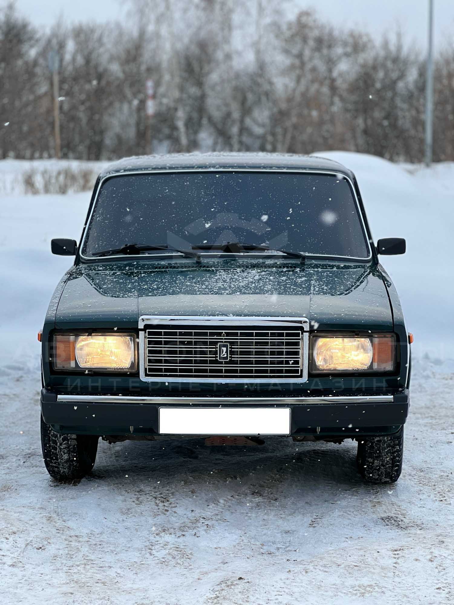 Оригинальная решетка радиатора ВАЗ 2107 (хром)