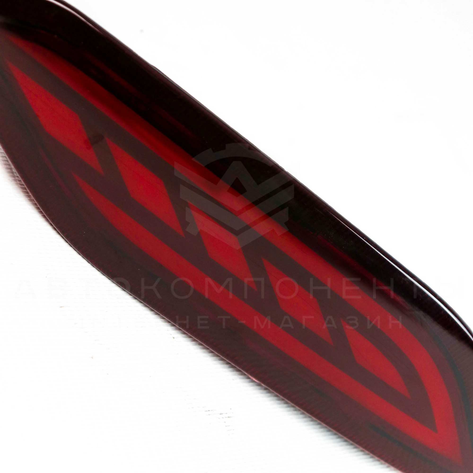 Диодные катафоты в задний бампер Лада Vesta NG (красные)