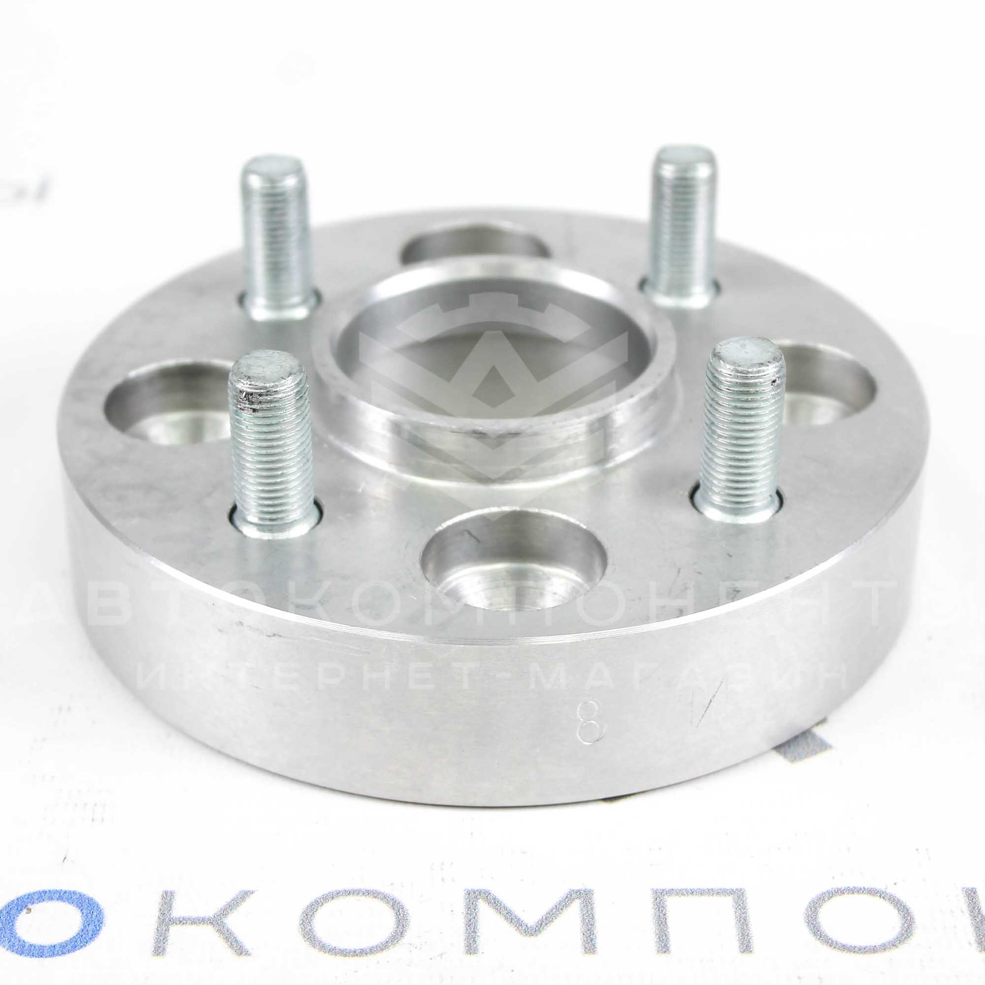 Универсальные колесные проставки (2шт) 30мм со шпильками (алюминиевые)