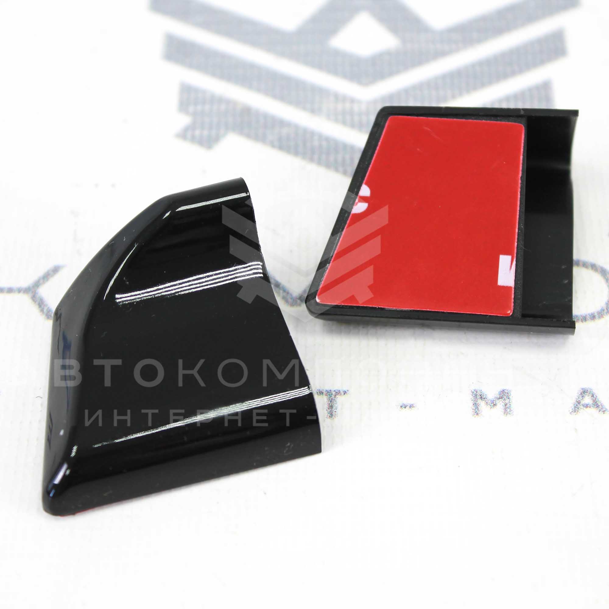 Универсальный лип-спойлер "Samurai" (черный глянец) на крышку багажника