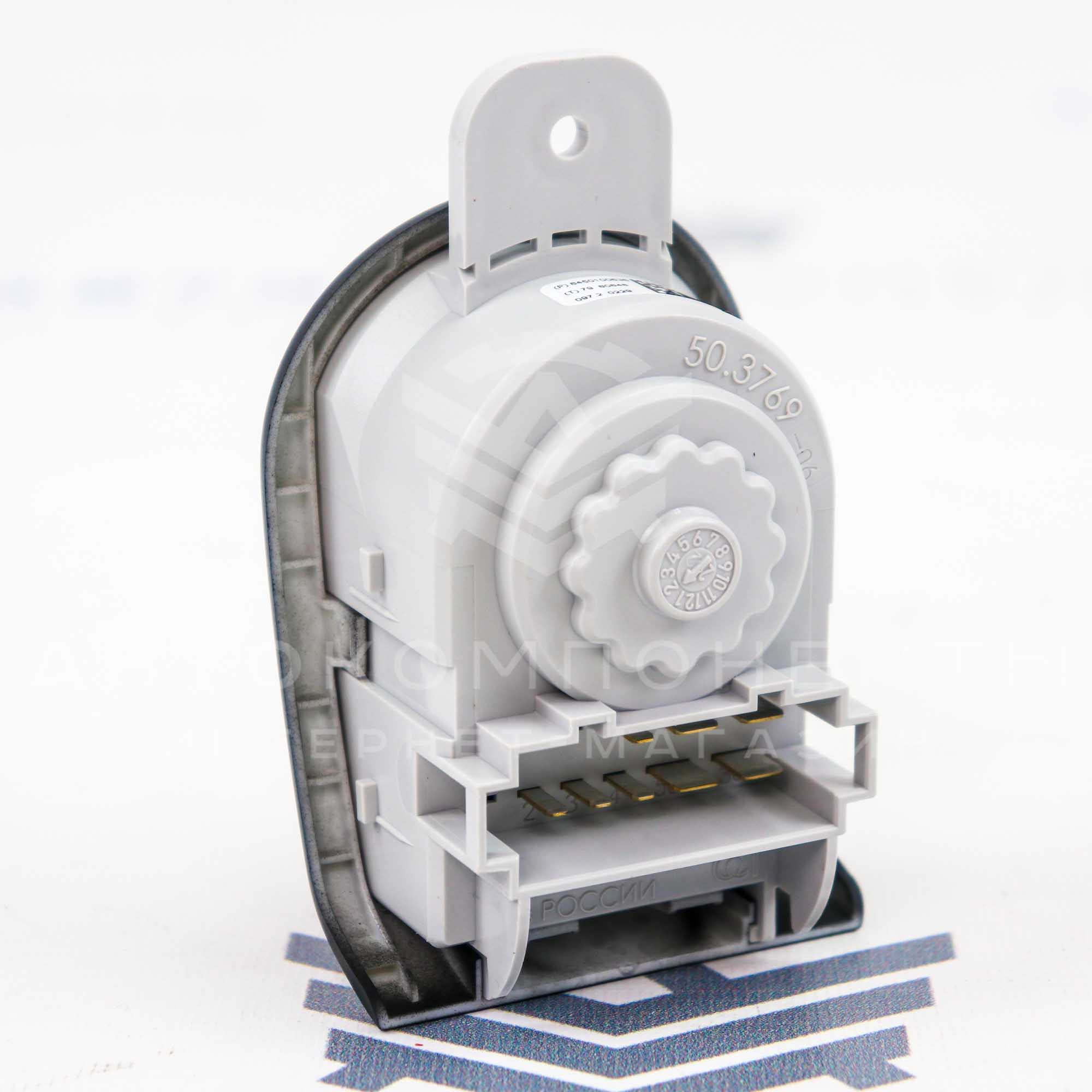 Модуль управления светом (МУС) c ПТФ Гранта FL, Калина 2, Нива 4х4 (белая подсветка)