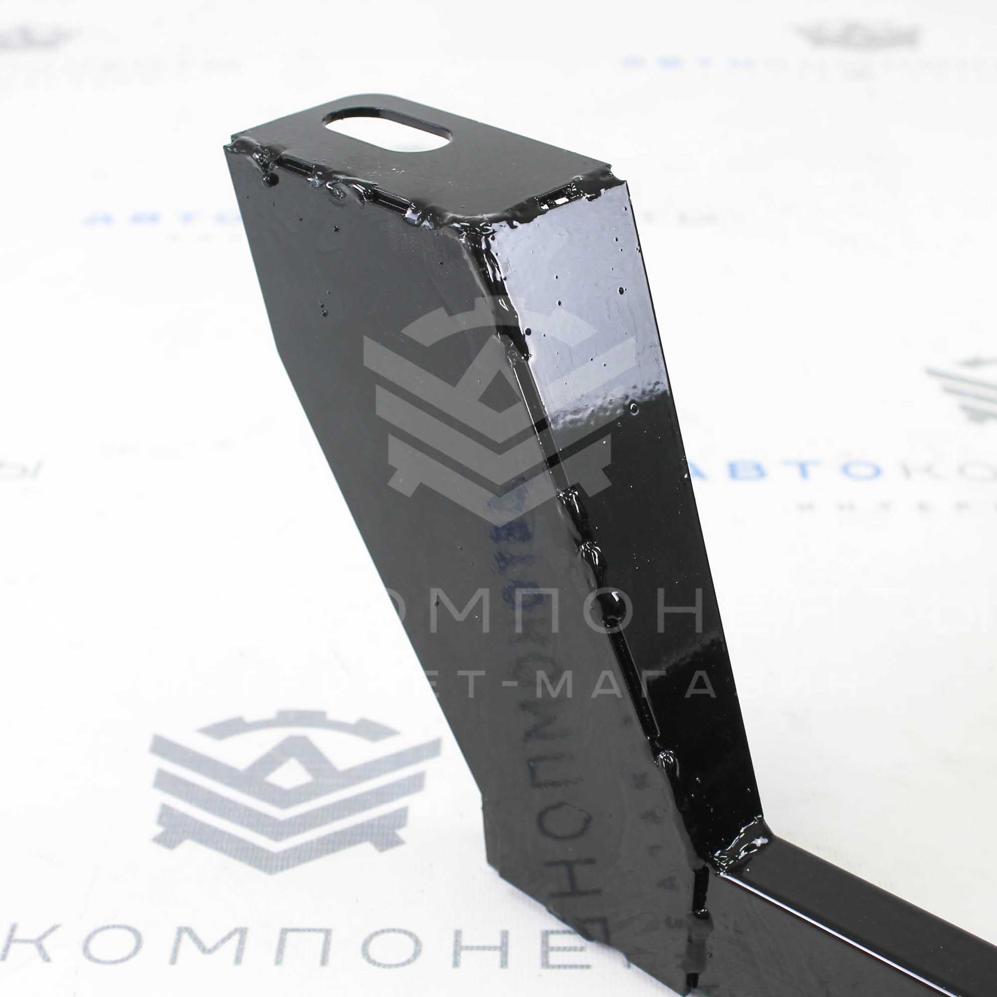 Защита переда (дуга) двойная Нива 4х4 Урбан (черный глянец)