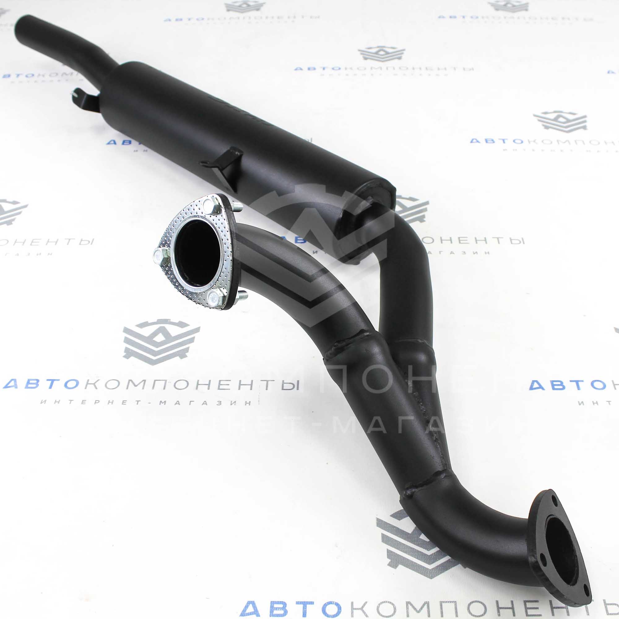 Глушитель (раздвоенный) "DK PRO" ВАЗ 2101-2107 (ГЛК0037)