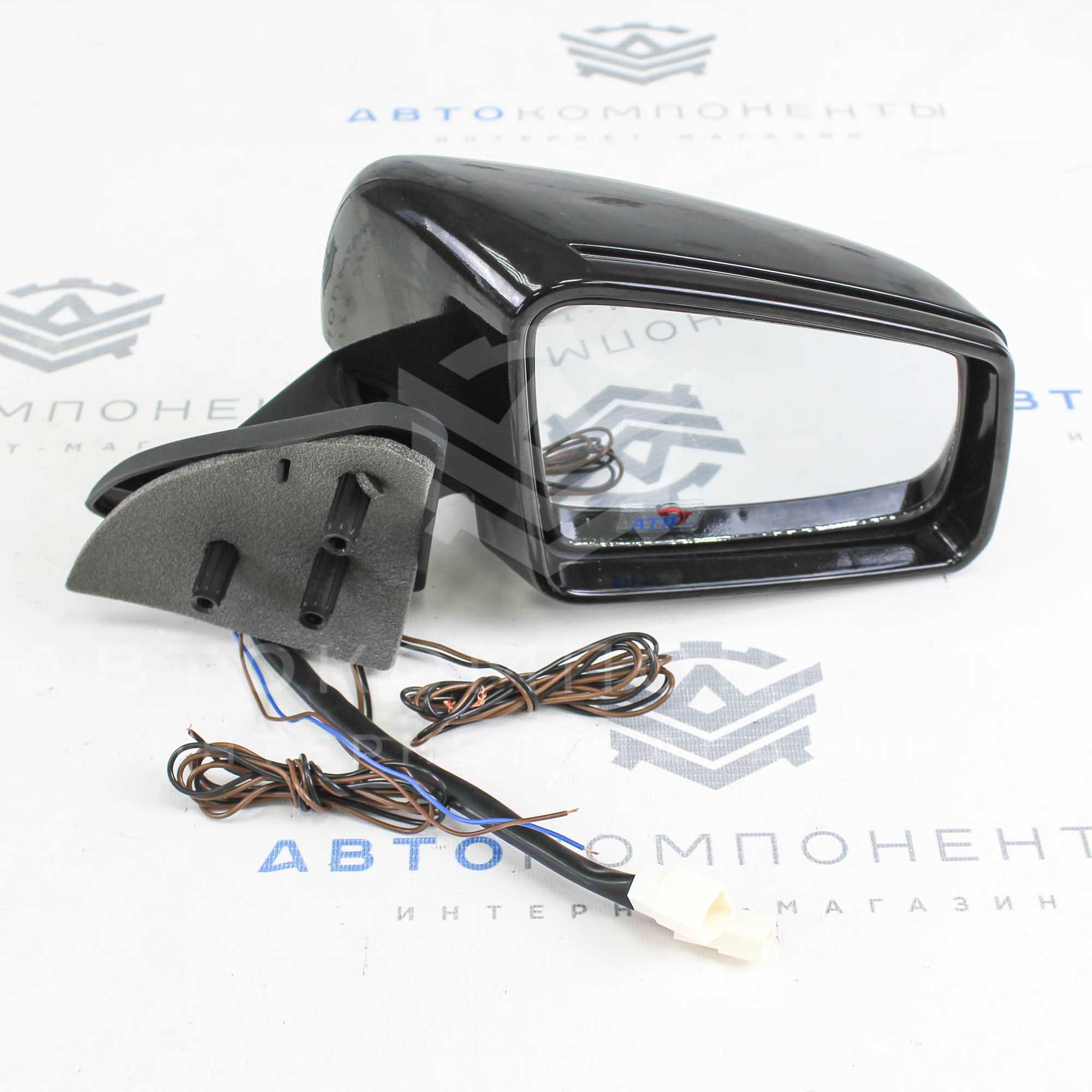 Электрические зеркала в стиле Mercedes-Benz с двойным повторителем (электропривод, обогрев, электроскладывание, вежливая подсветка) ВАЗ 2108-21099, 2113-2115 в цвет кузова