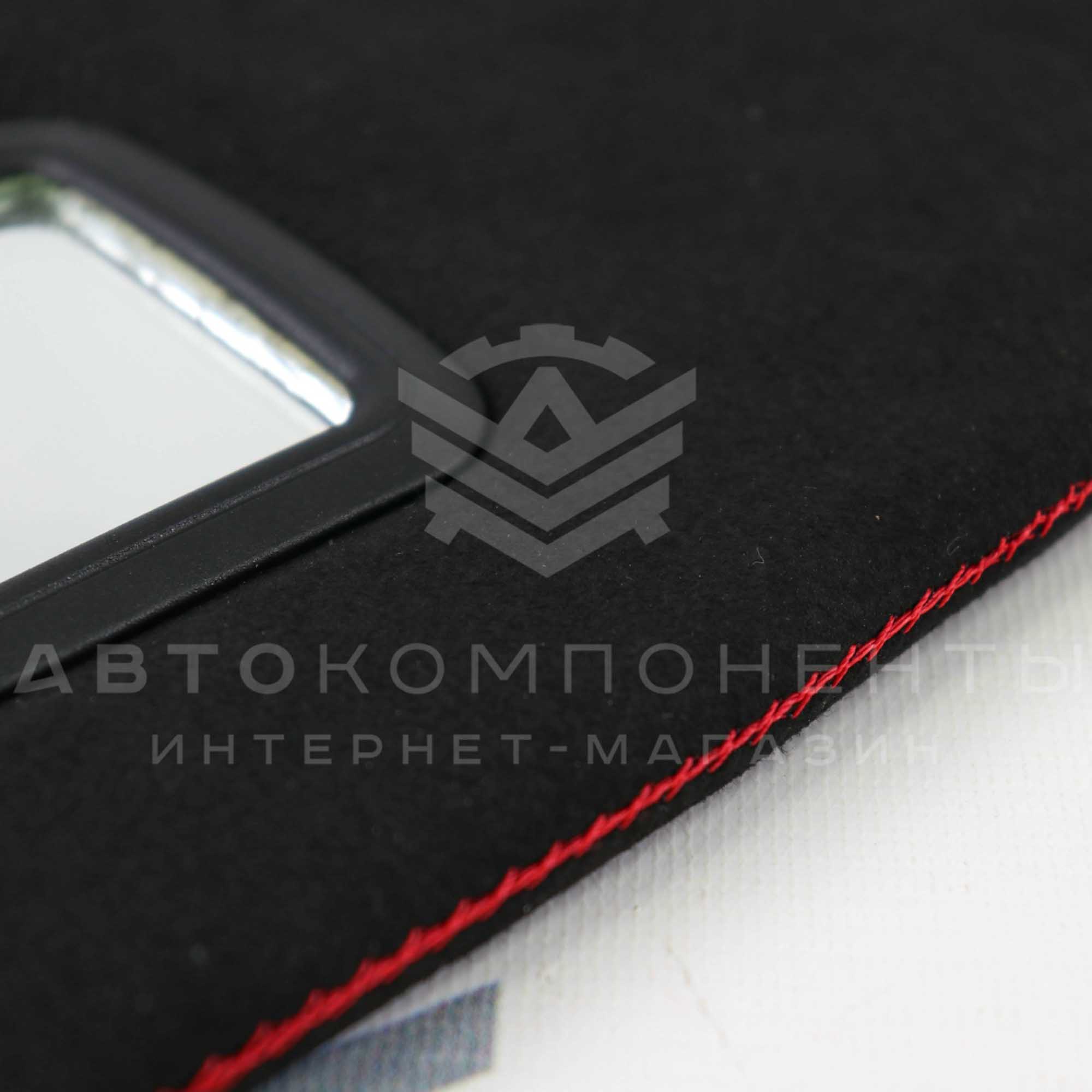 Солнцезащитные козырьки с зеркалом (в алькантаре) Лада Гранта, Калина, Калина 2