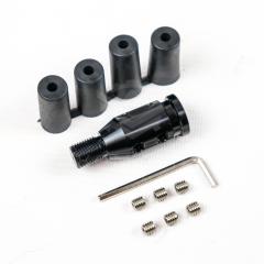 Адаптер (переходник) M12x1,25 для установки ручки КПП с резьбой на прямоугольную кулису (универсальный)