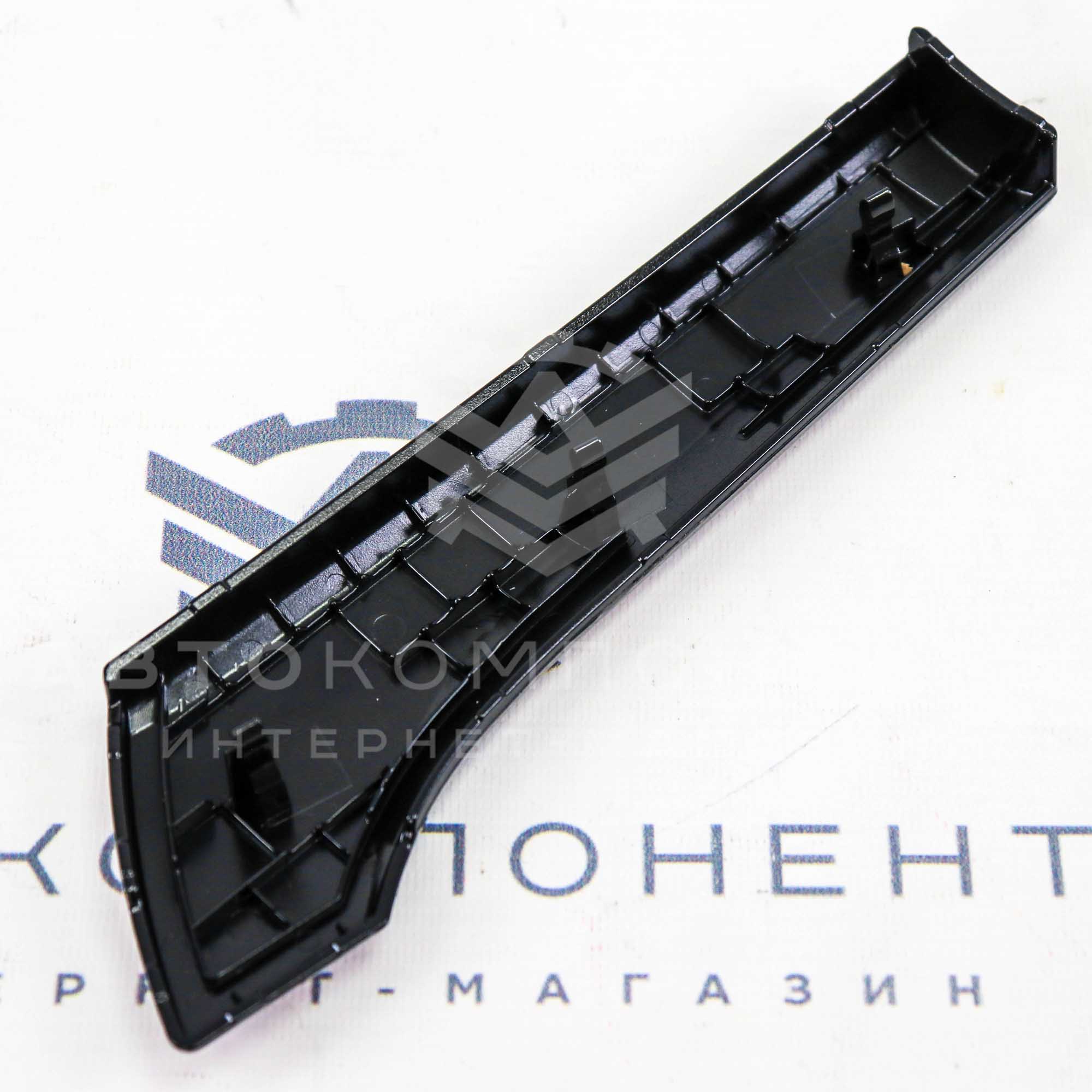 Накладки (молдинги) панели приборов (черный лак) Лада Калина 2, Гранта FL