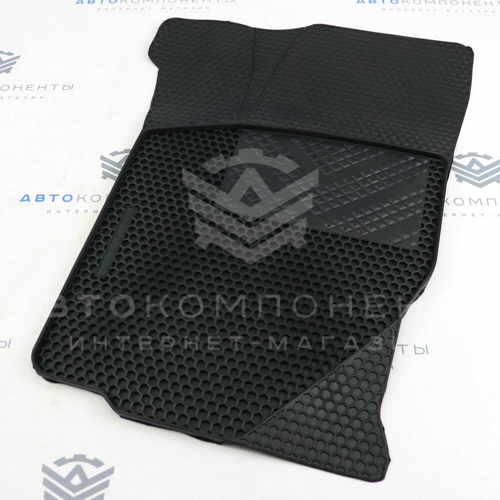 Ковры салонные EVAcell с бортами (резиновые) Лада Гранта, Гранта FL, Калина, Калина 2